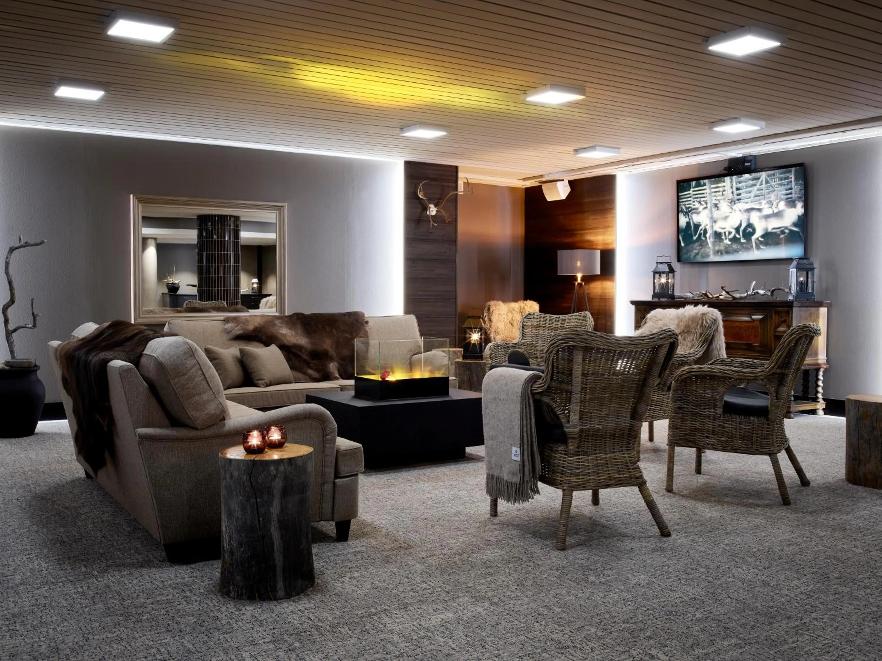 Lounge or bar in Lapland Hotels Kuopio