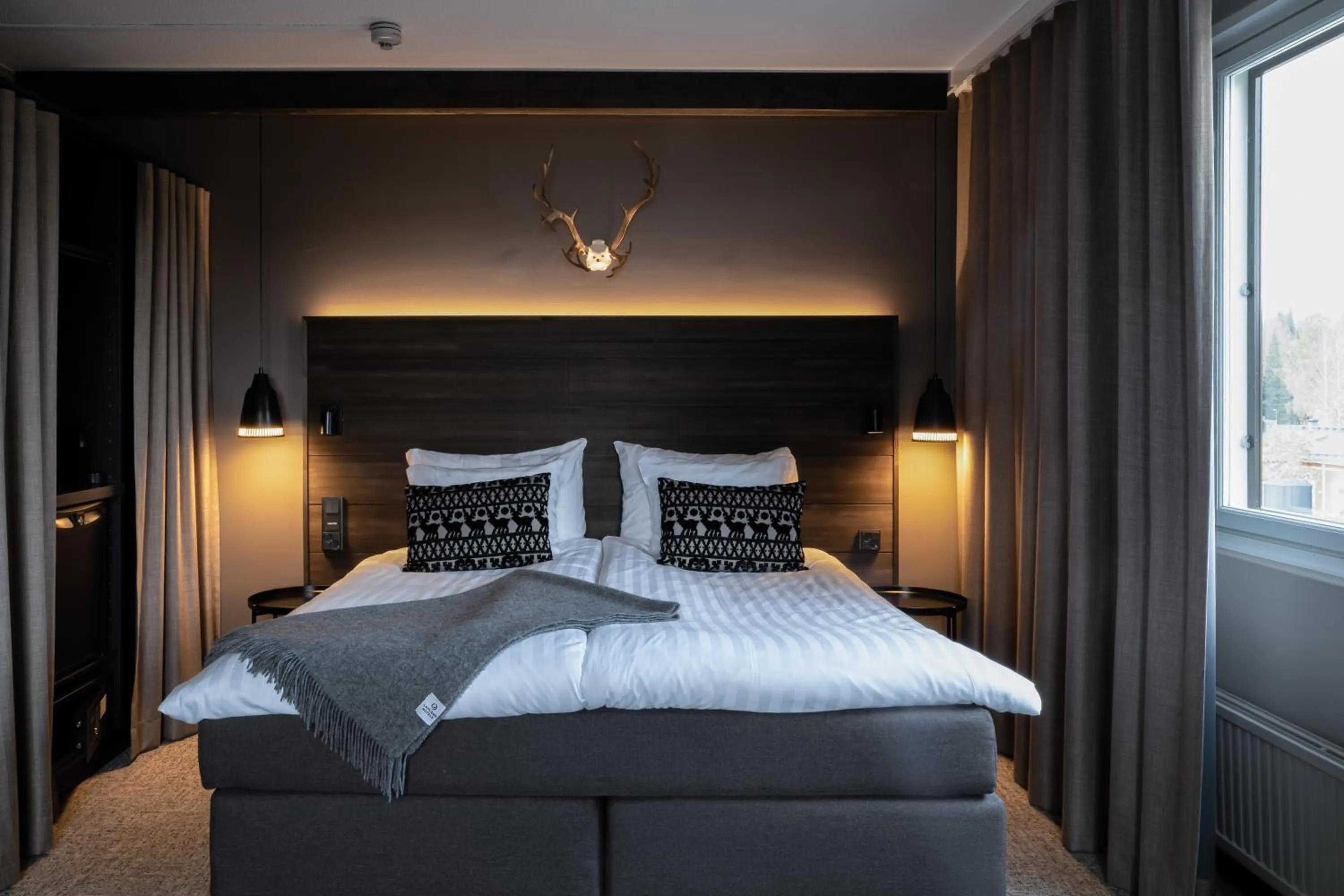 Bed in Lapland Hotels Kuopio