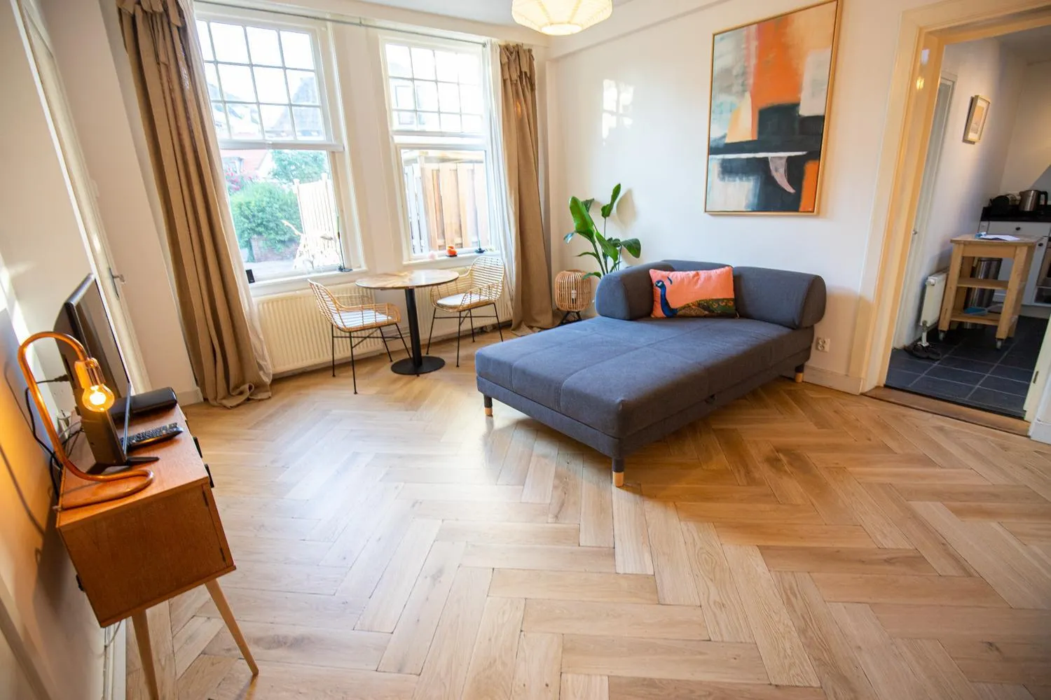 Bed in Cute Beach House Zandvoort