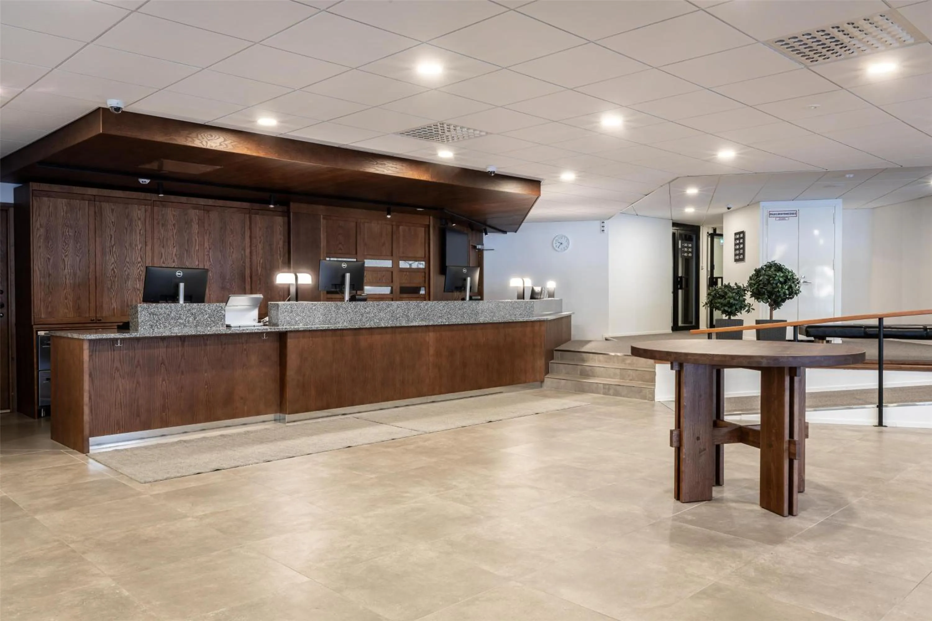 Lobby or reception in Scandic Laajavuori