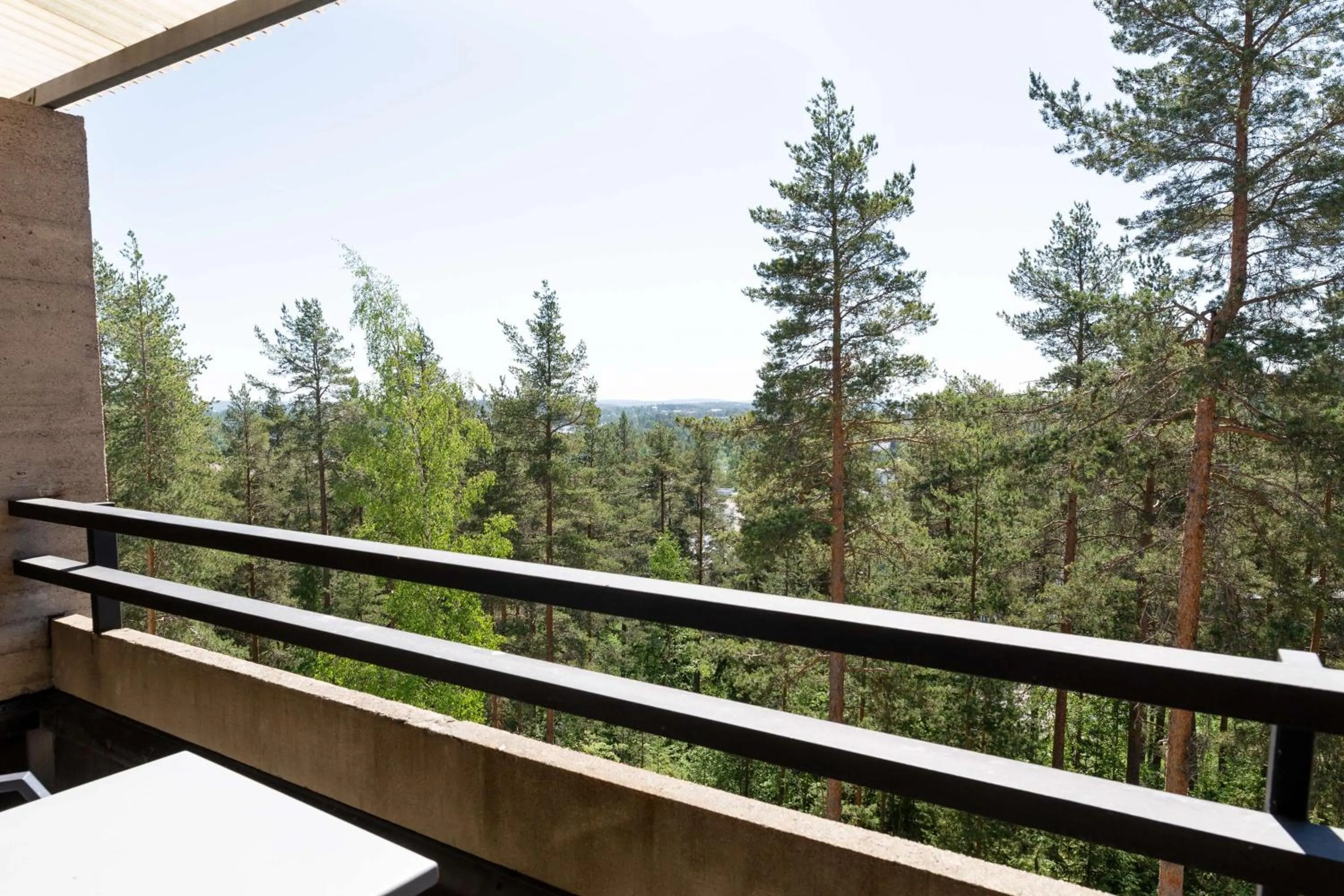 Bedroom in Scandic Laajavuori