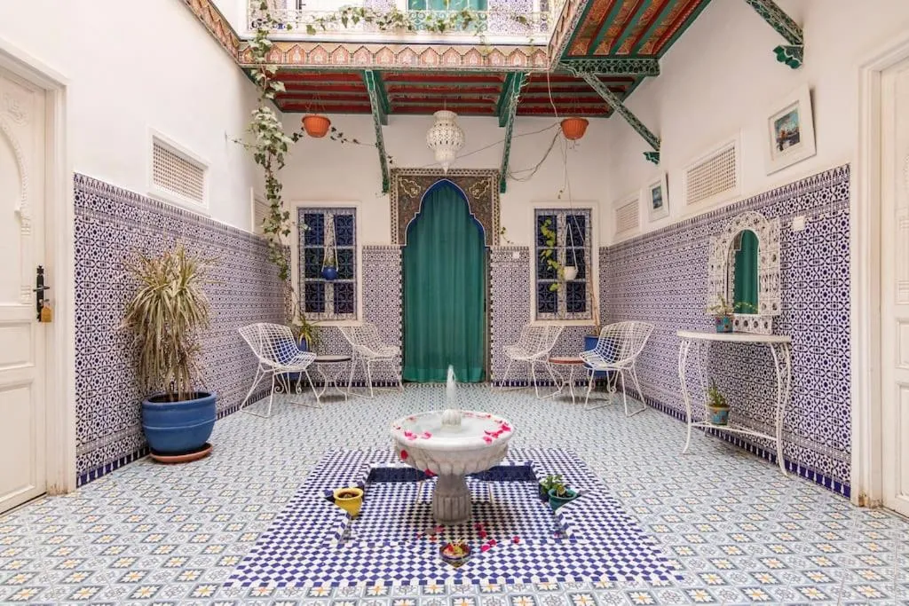 Patio in Riad Hôtel Essaouira