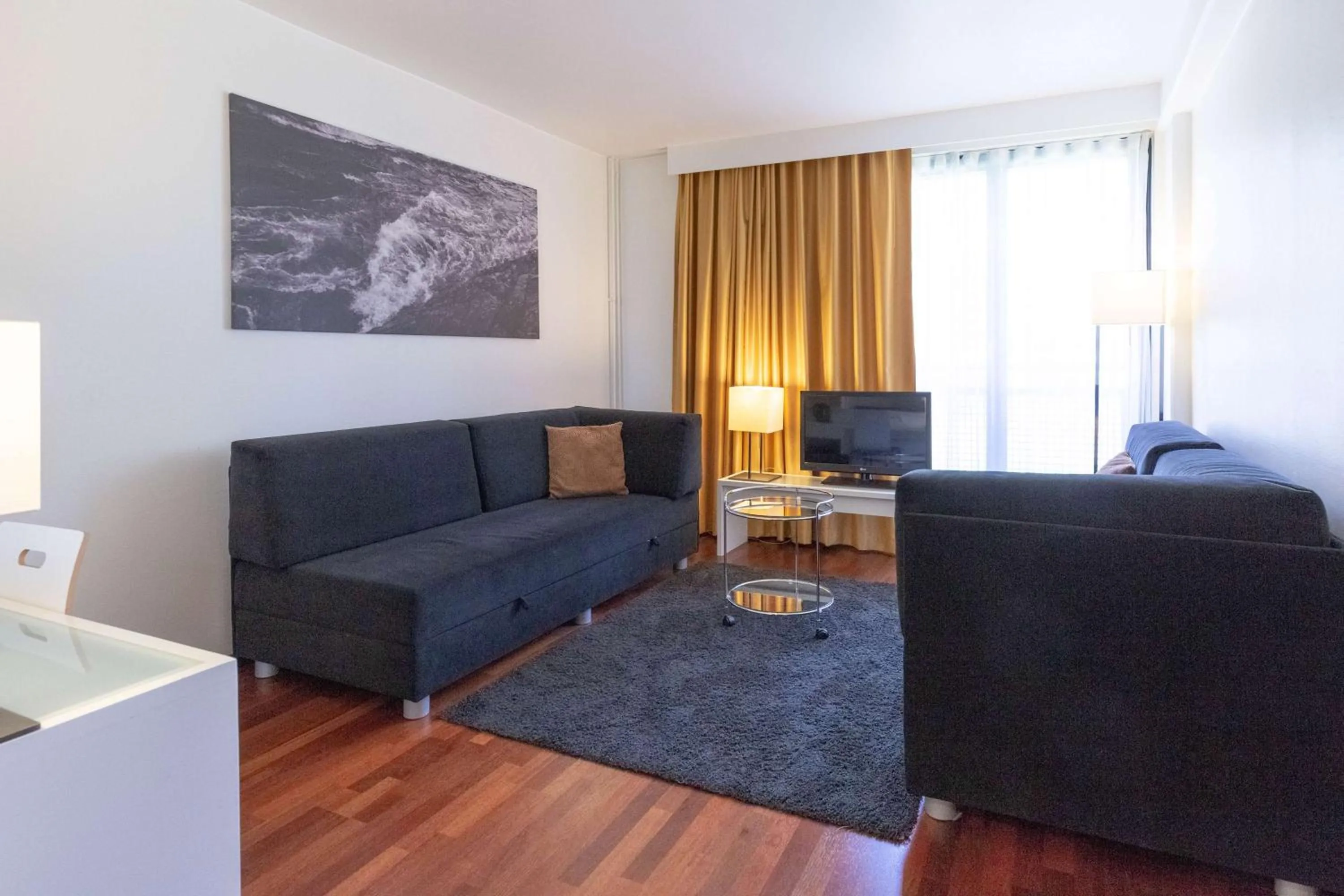 Bedroom in Imatran Valtionhotelli