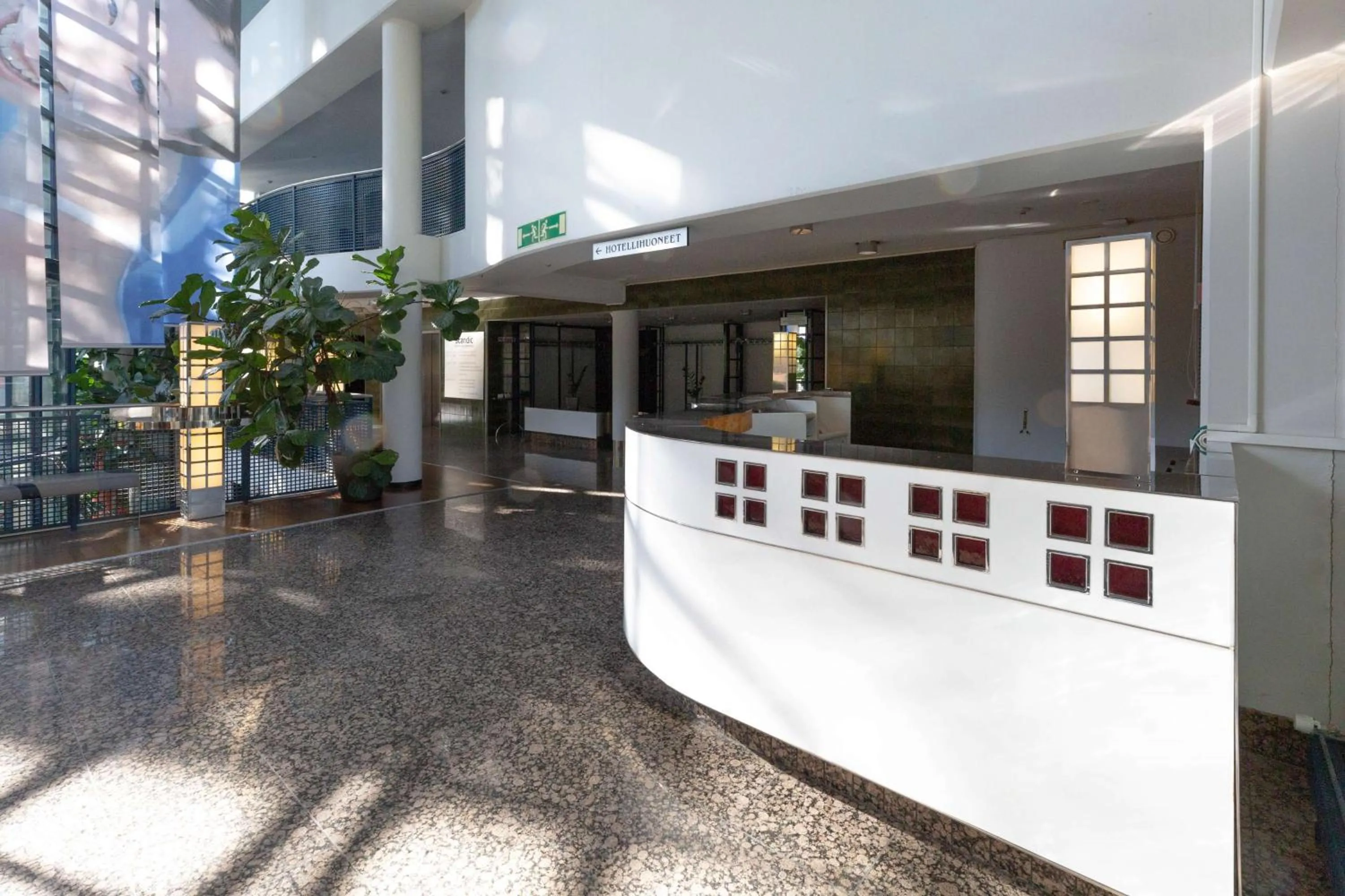 Lobby or reception in Imatran Valtionhotelli