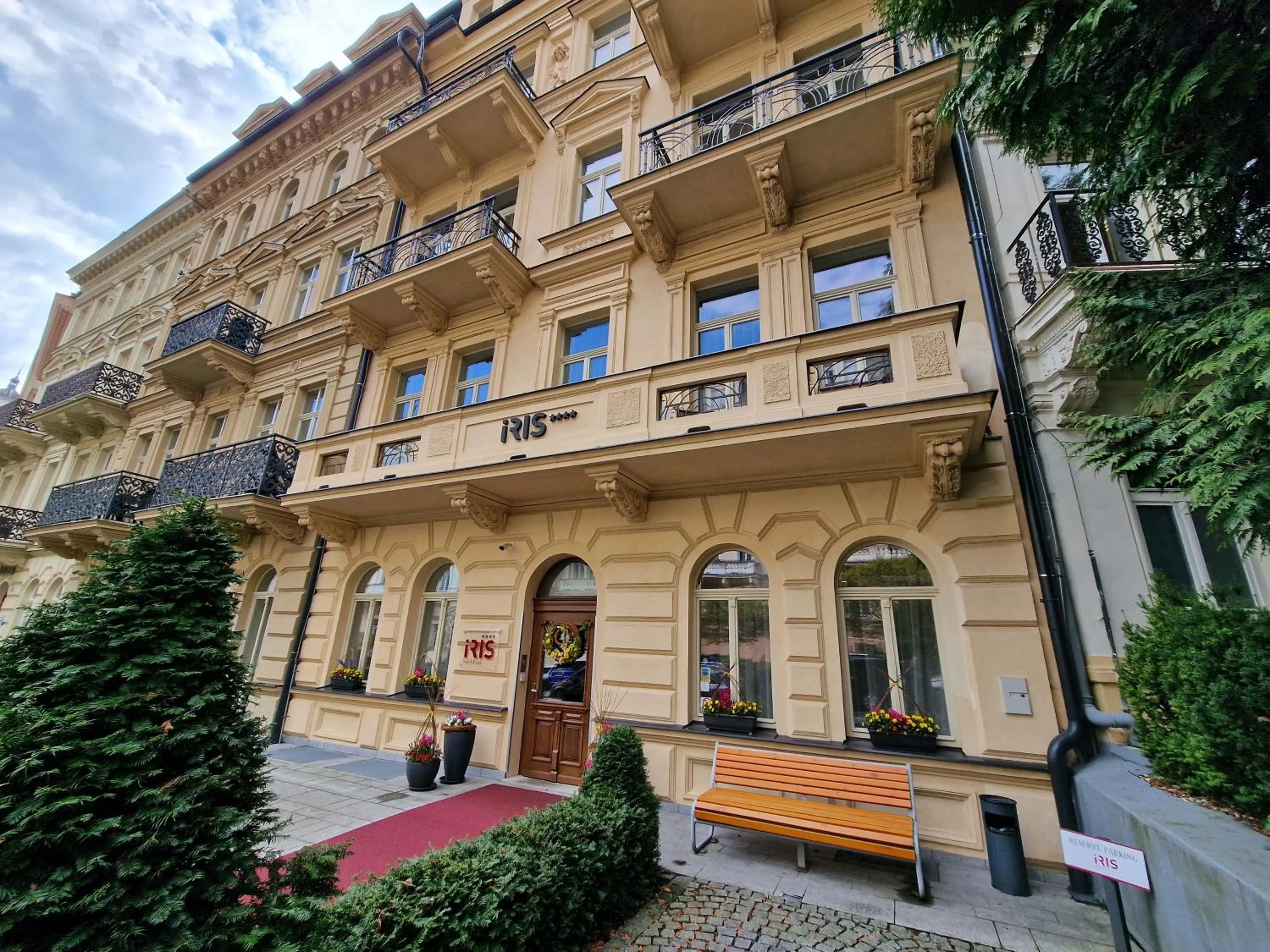 Property building in Spa Hotel Iris
