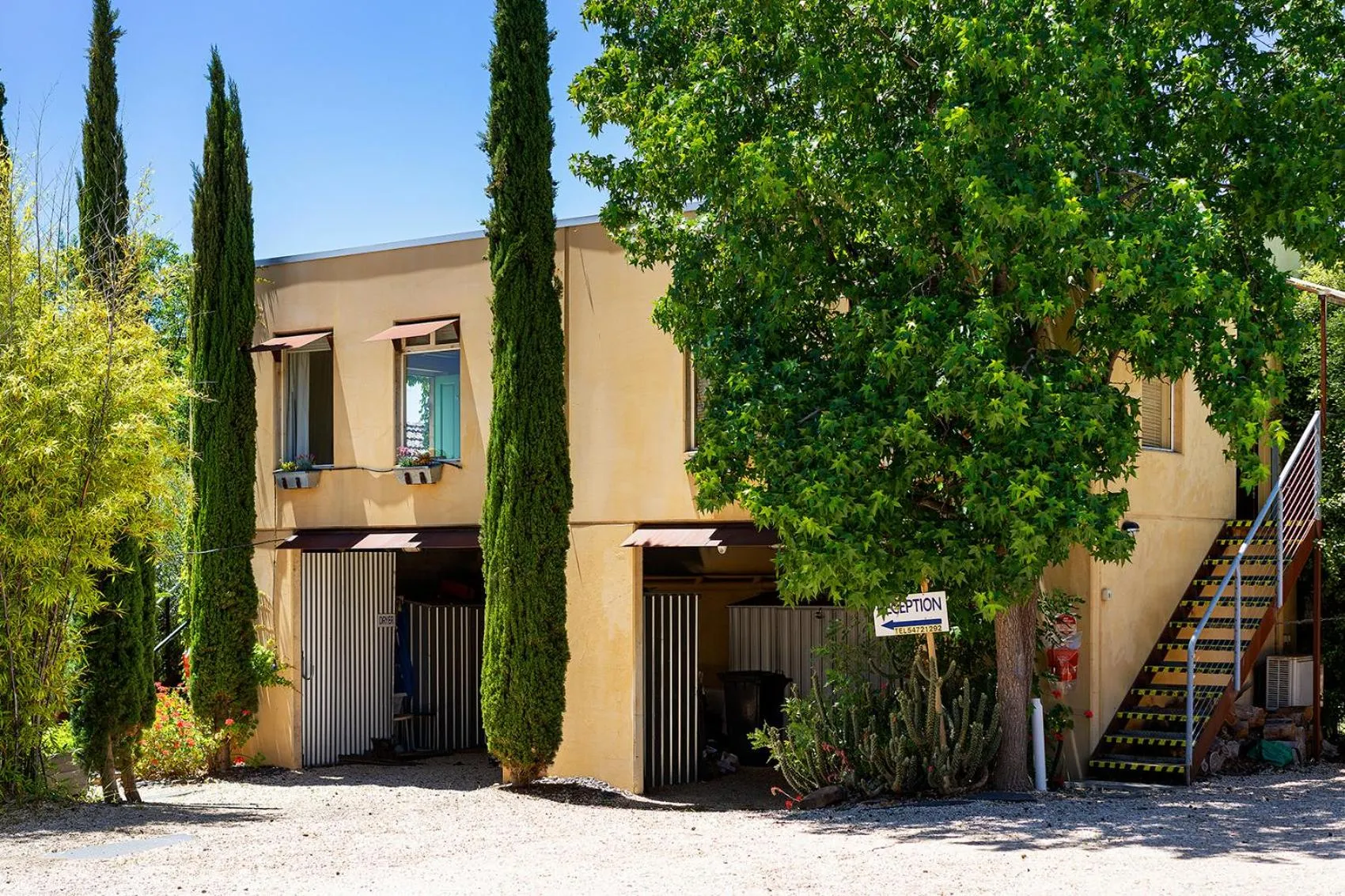 Property building in The Albion Motel Castlemaine