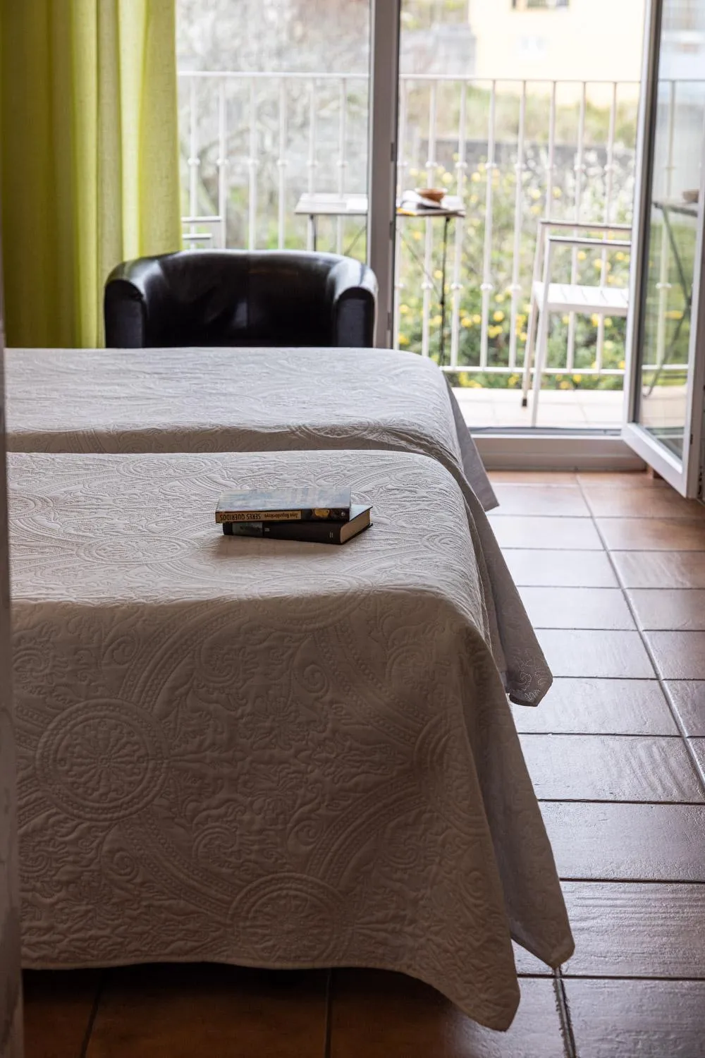 Bed in Hotel Puerto Arnela