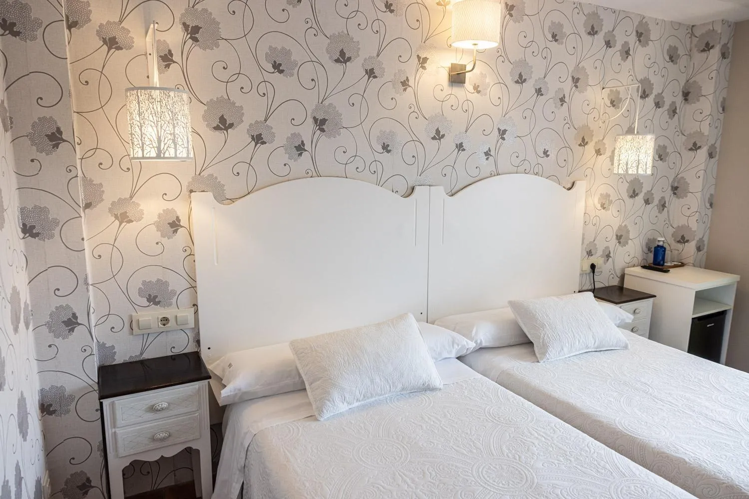 Bed in Hotel Puerto Arnela