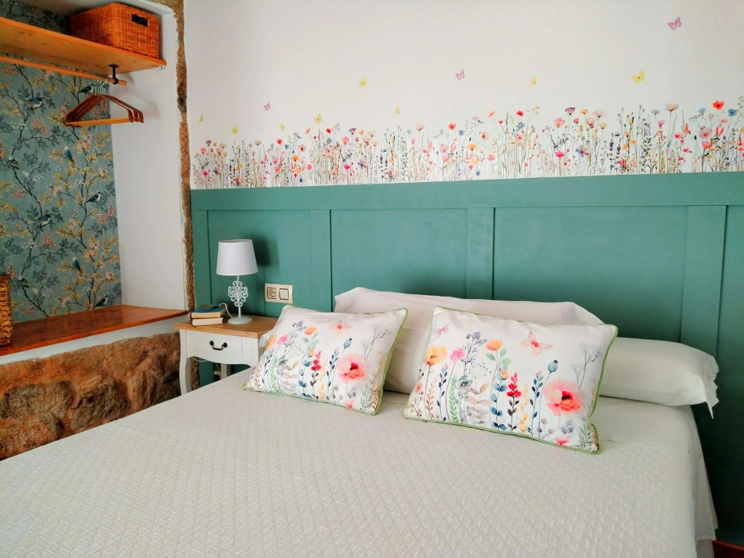 Bed in Hotel Puerto Arnela