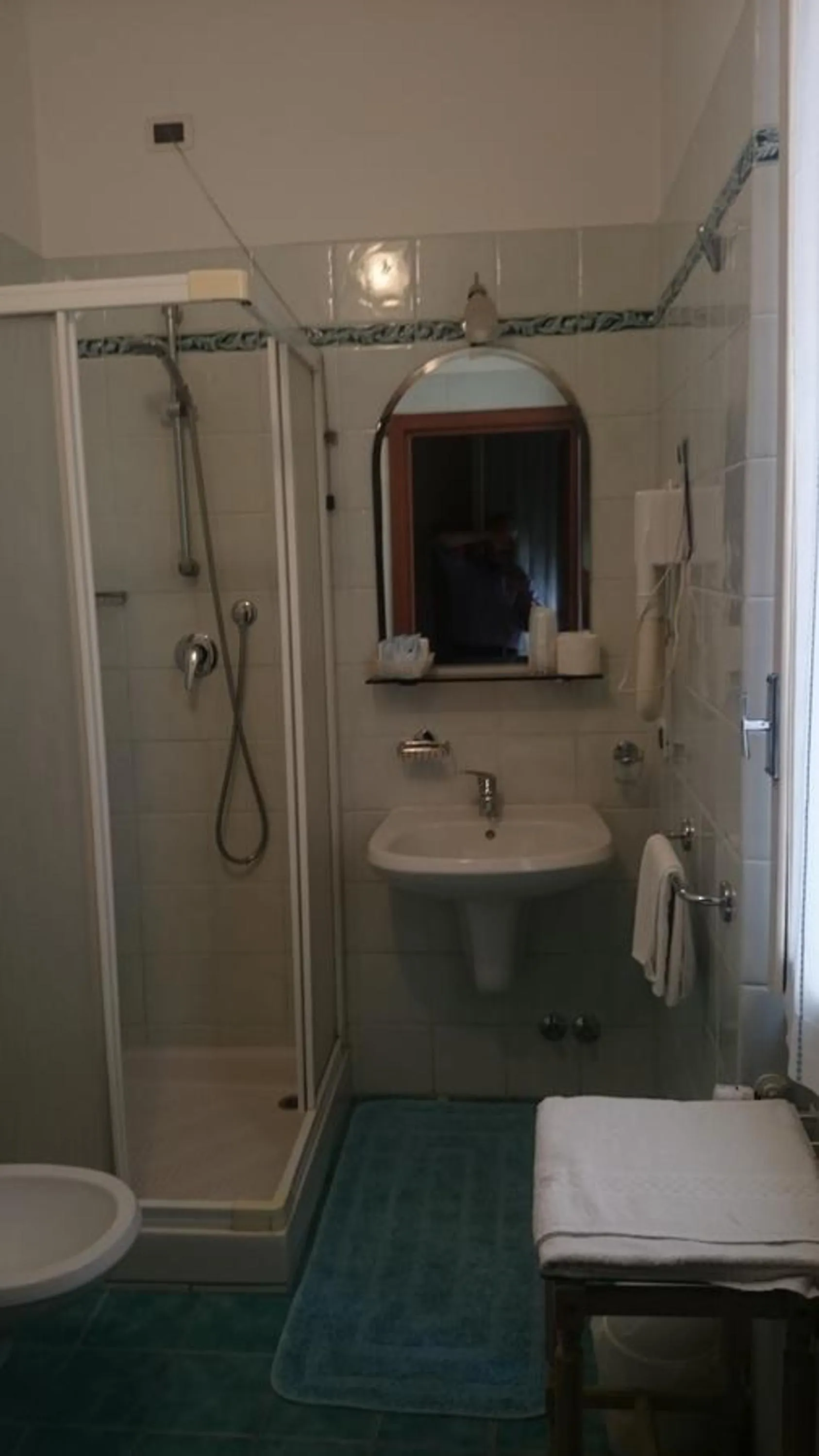 Bathroom in Hotel Pescetto