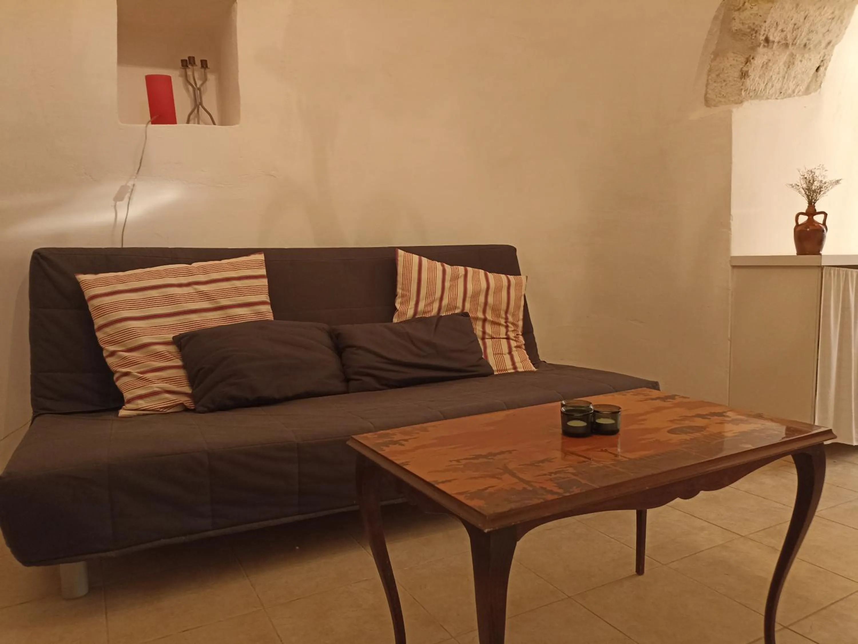 Living room in La casa degli artisti