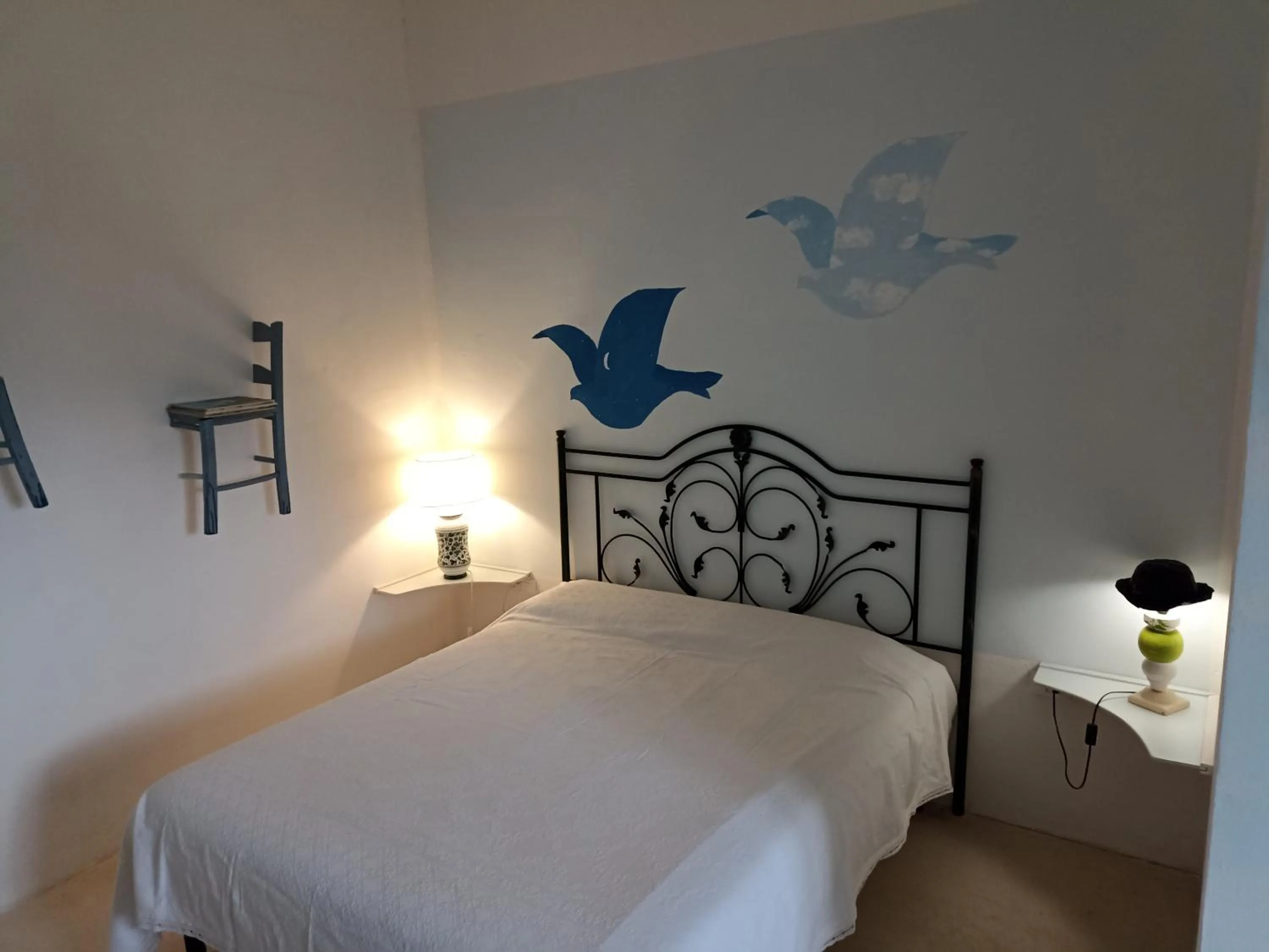 Bed in La casa degli artisti