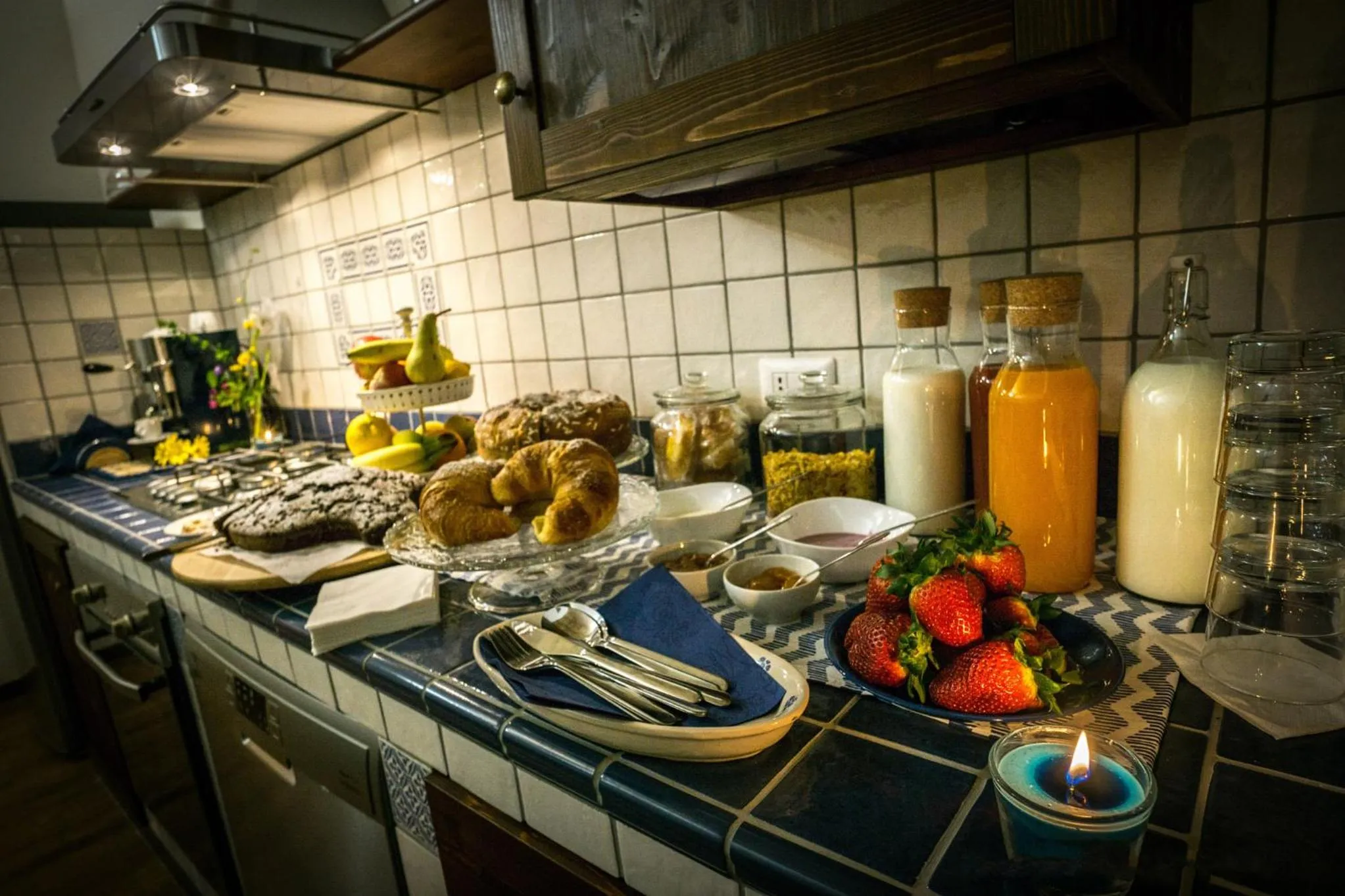 Kitchen or kitchenette in Dimora Amina