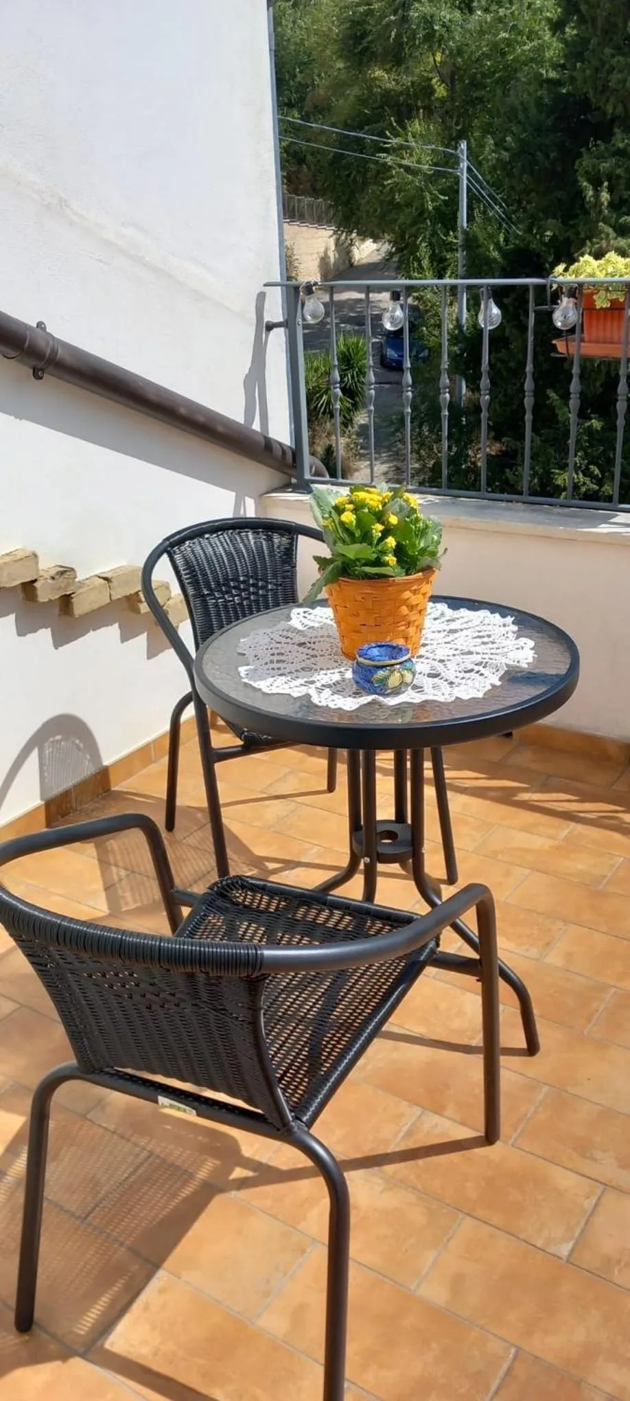 Balcony/Terrace in Dimora Amina