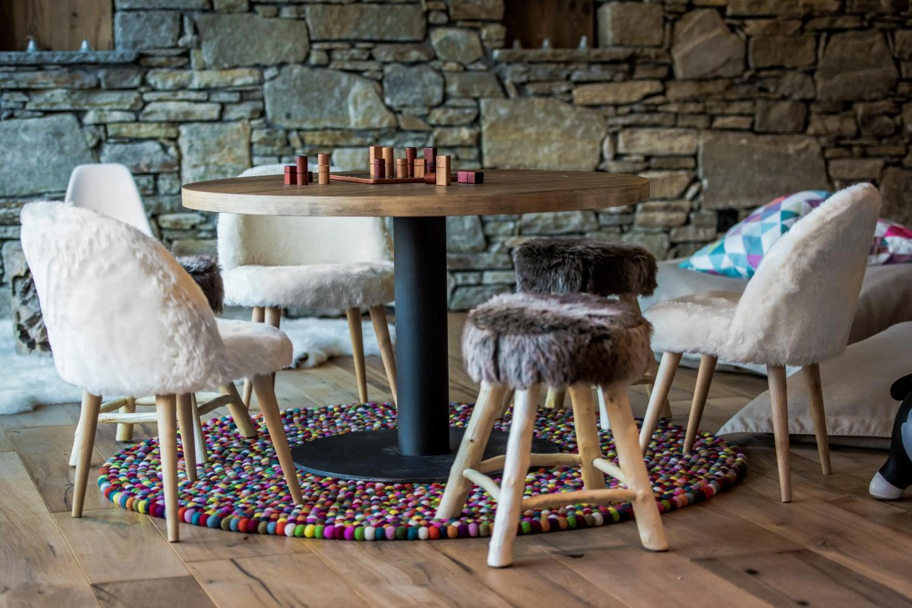 Lobby or reception in Chalet Skadi - Village Montana