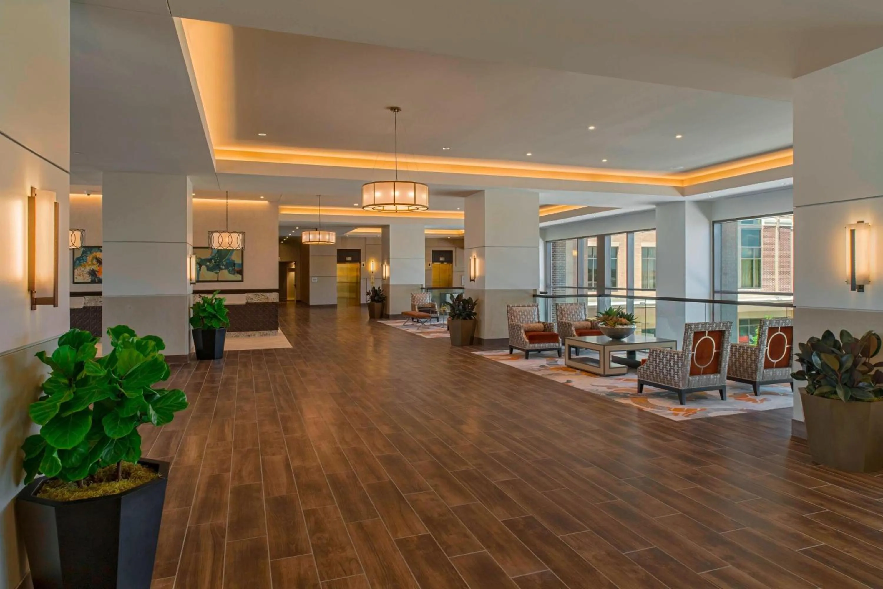 Lobby or reception in Sheraton Austin Georgetown Hotel & Conference Center
