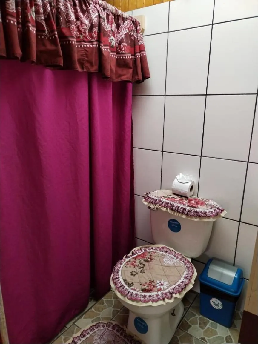 Bathroom in Pensión y Cabinas Colibrí B&B Costa Rica