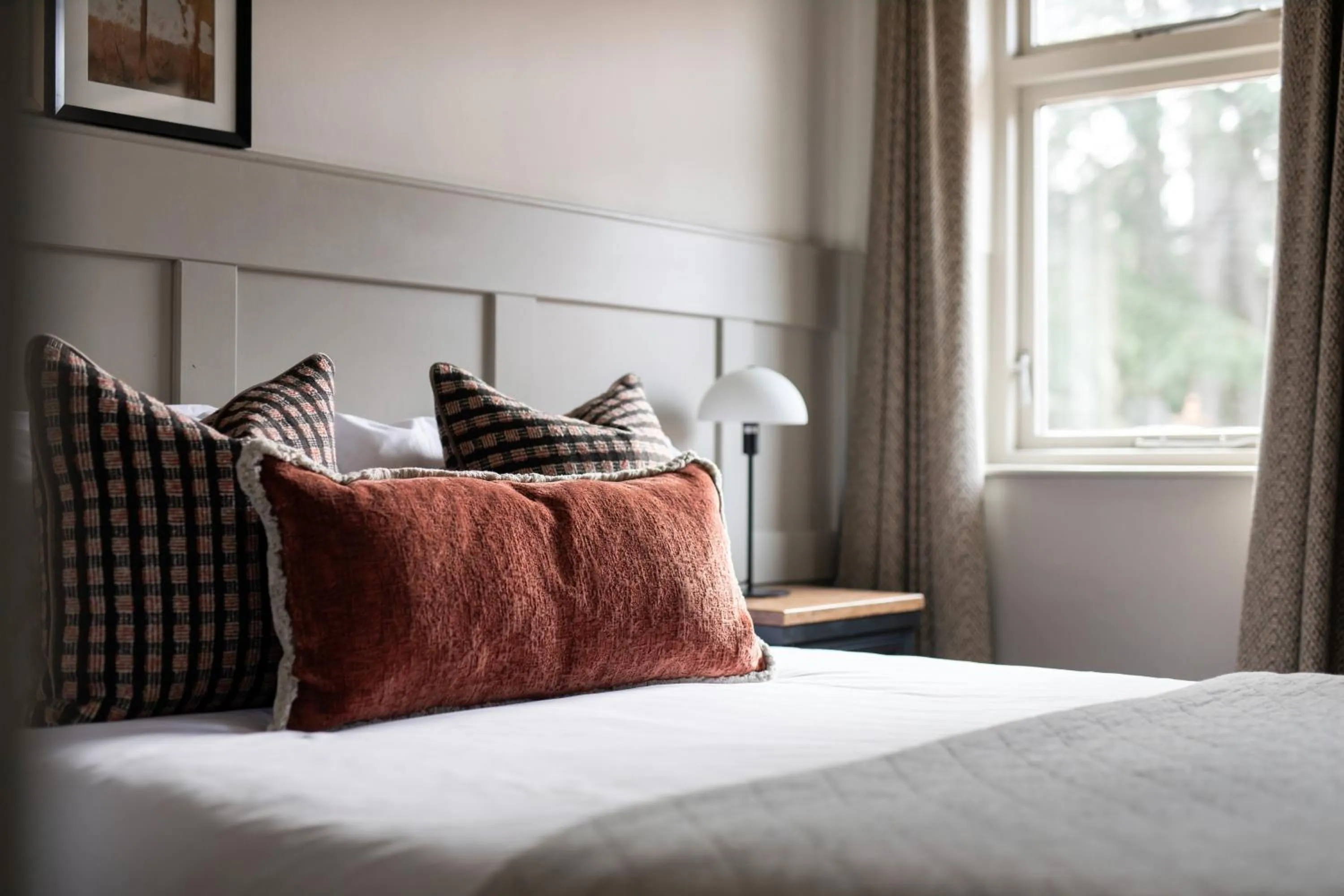 Bedroom, Bed in Worplesdon Place Hotel