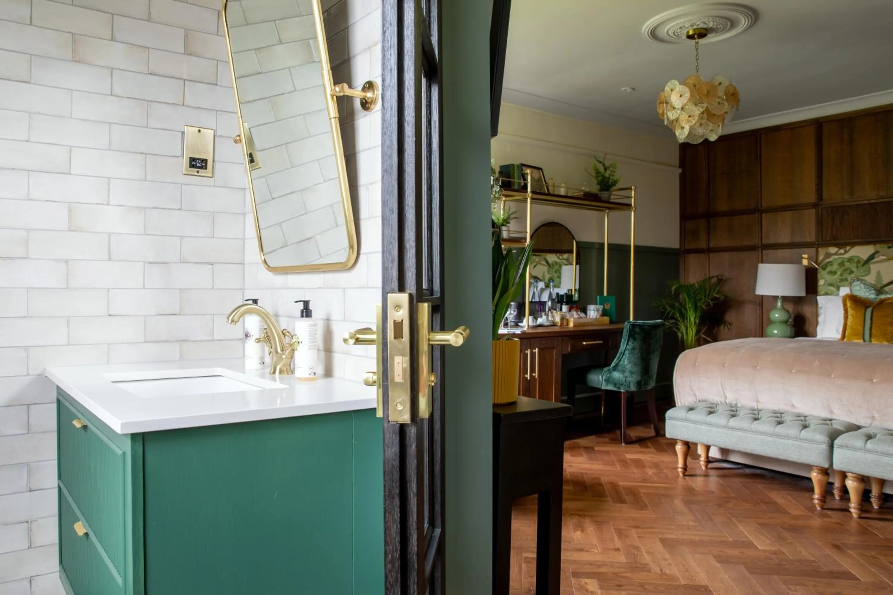 Bathroom in Worplesdon Place Hotel