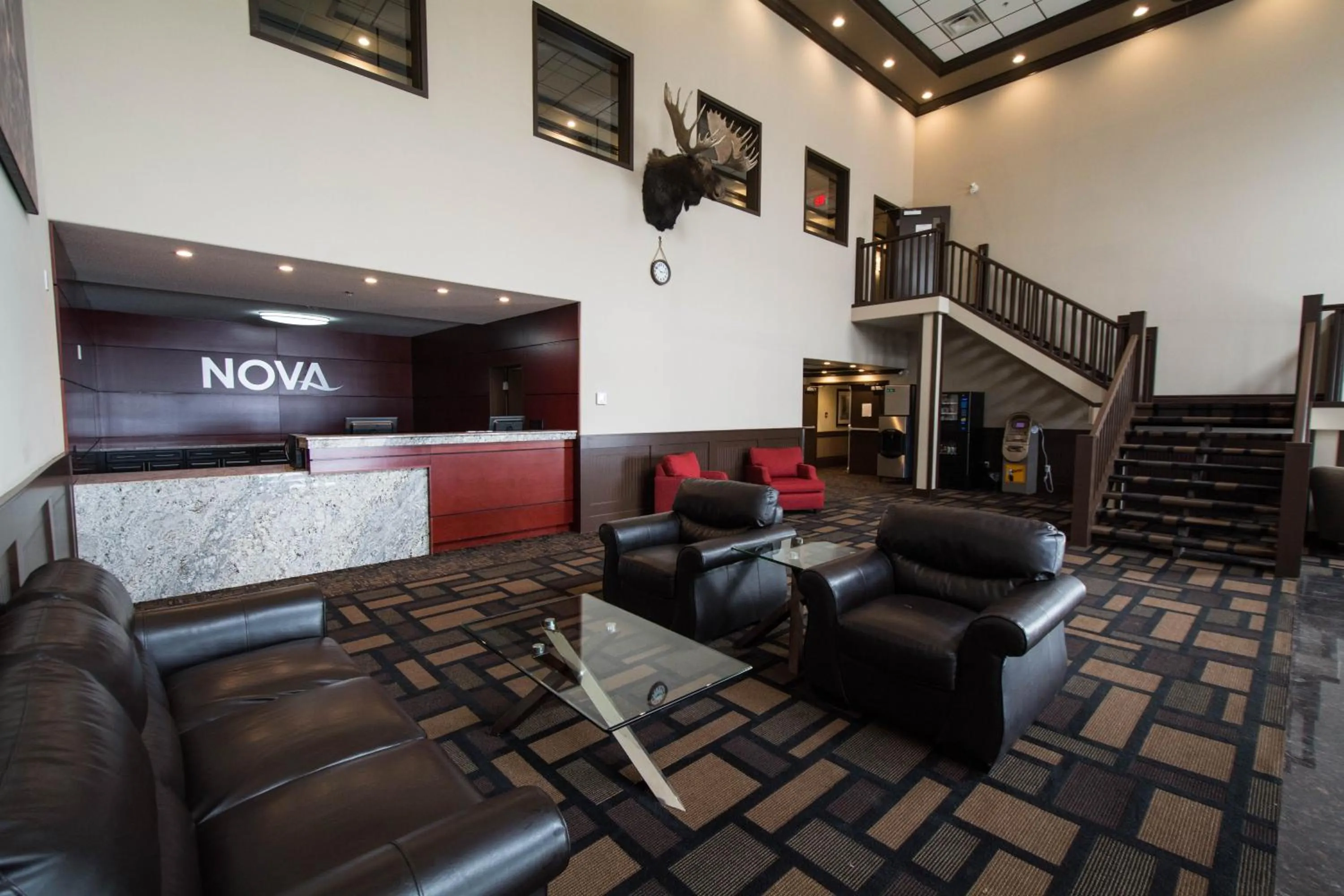 Lobby or reception in Nova Inn Manning