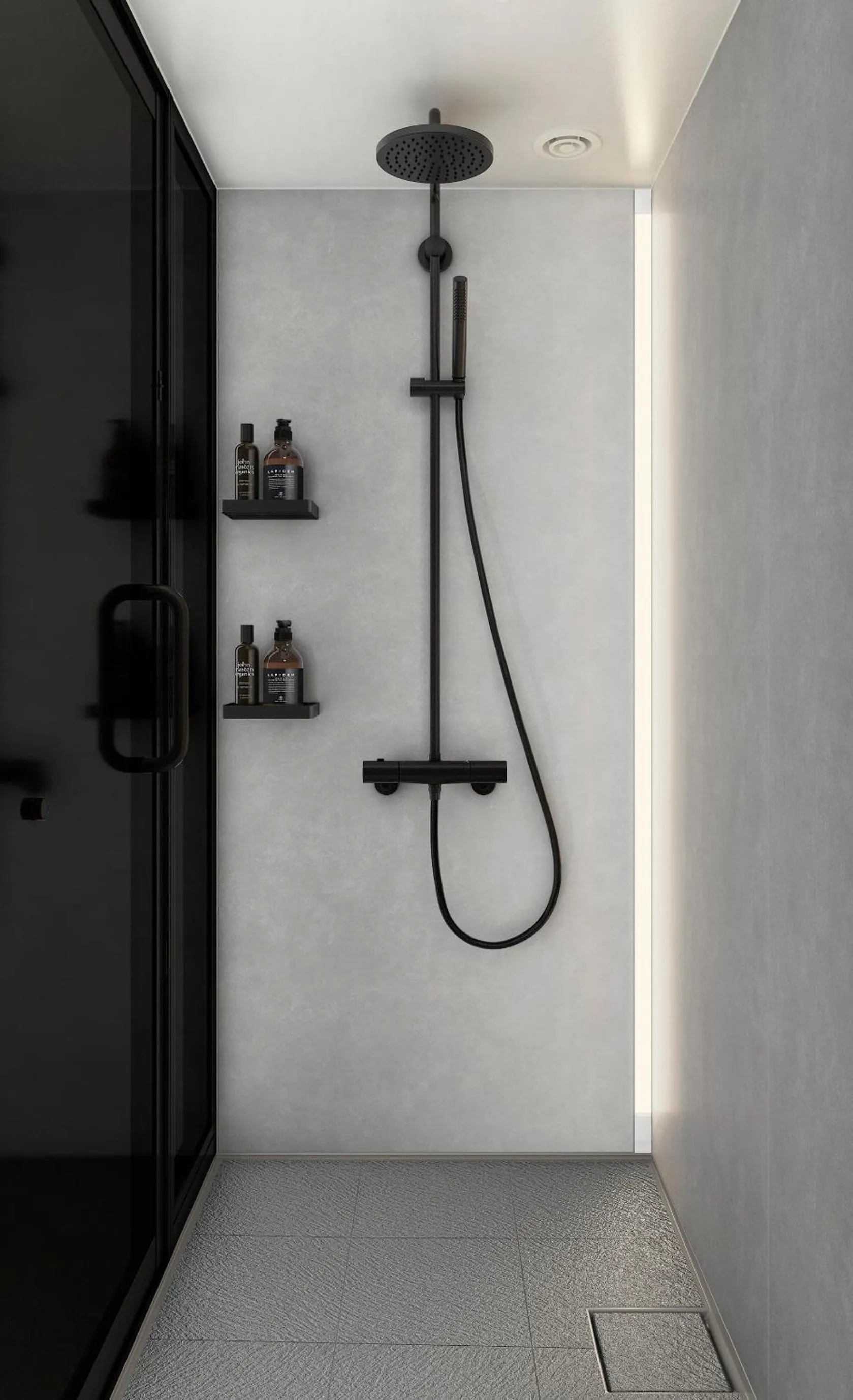 Shower in Aizu Higashiyama Onsen Shosuke no Yado Takinoyu since1880