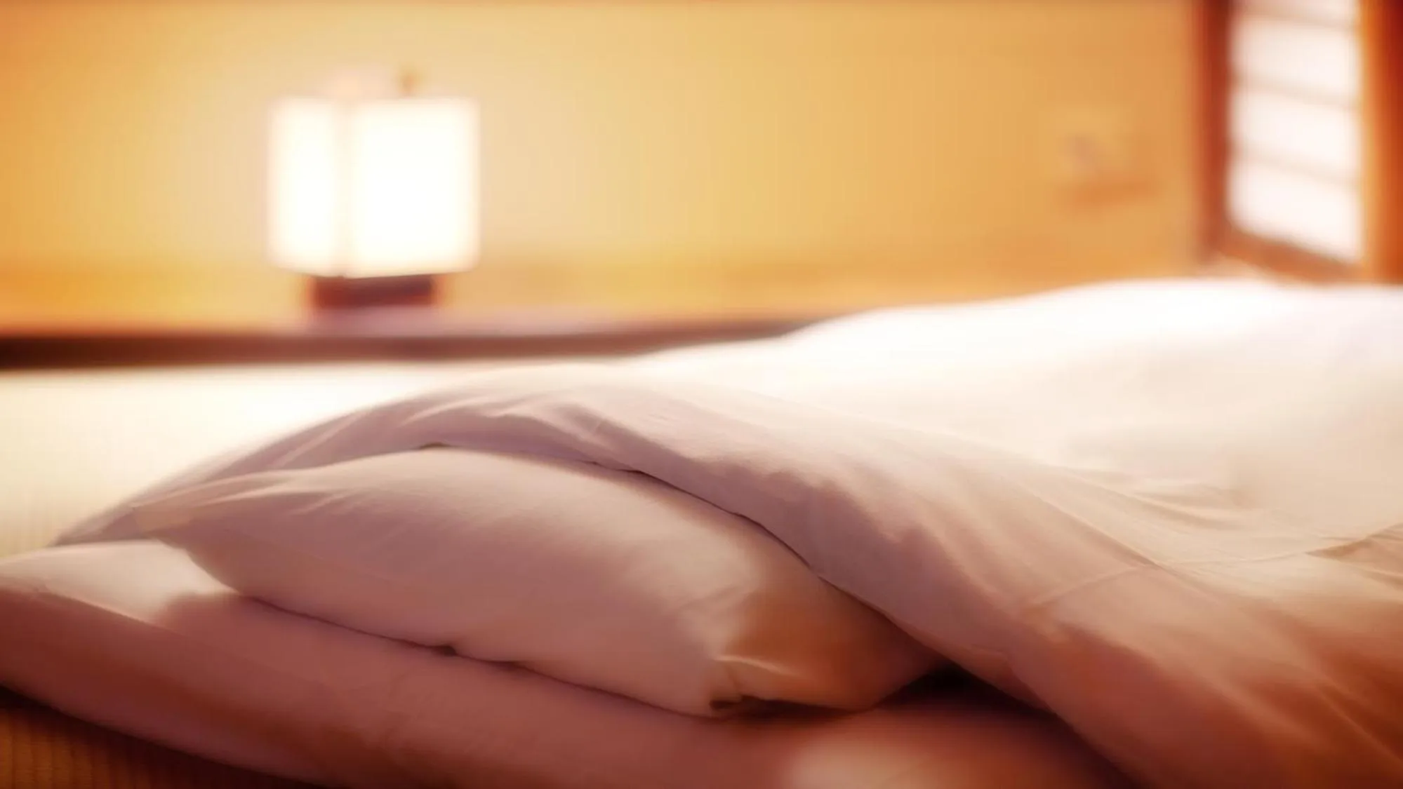 Bed in Aizu Higashiyama Onsen Shosuke no Yado Takinoyu since1880