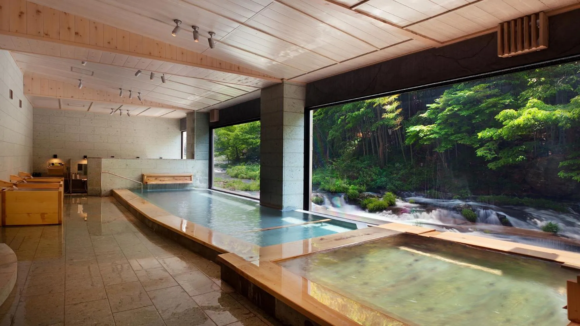 Hot Spring Bath in Aizu Higashiyama Onsen Shosuke no Yado Takinoyu since1880
