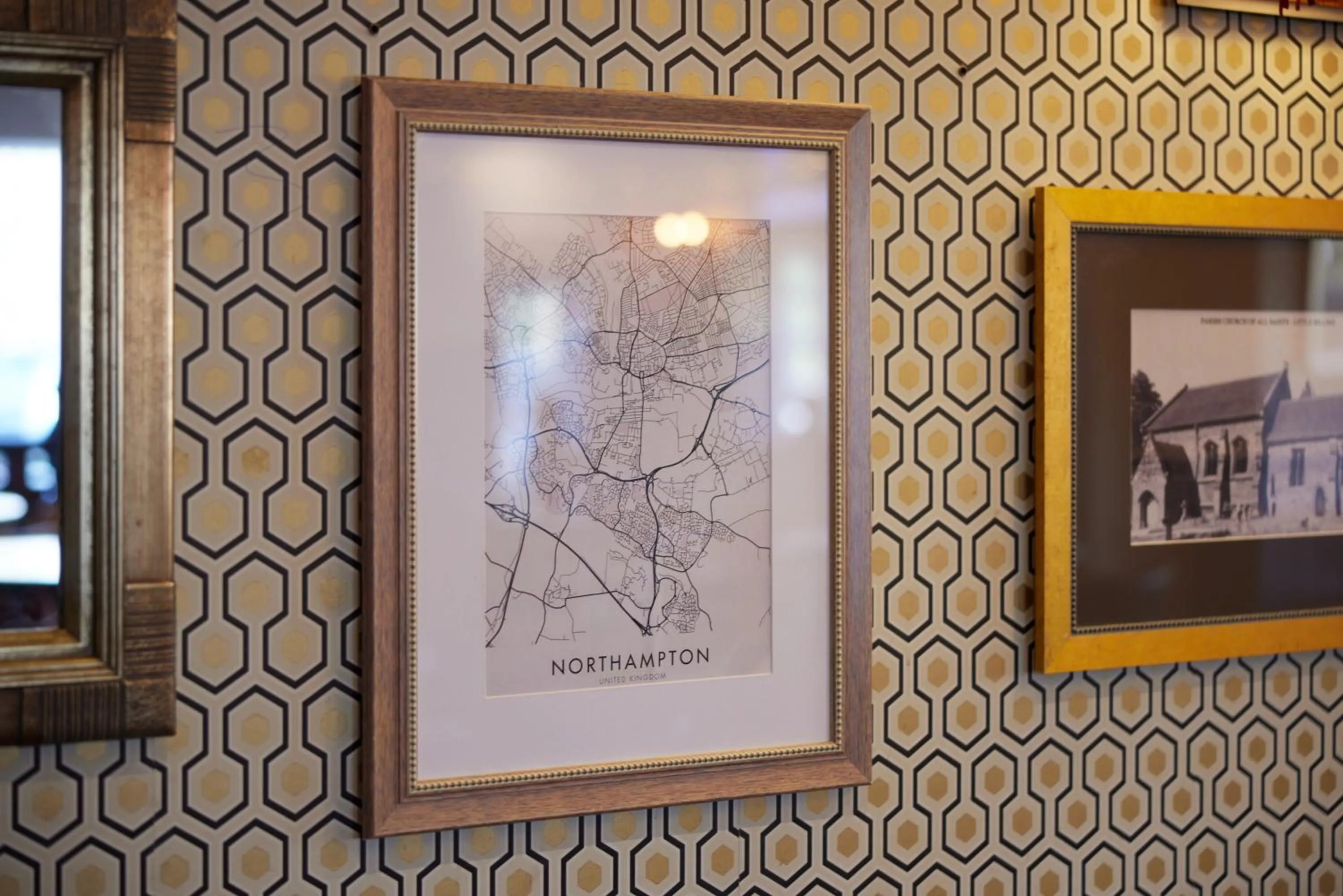 Decorative detail in The Quays by Greene King Inns