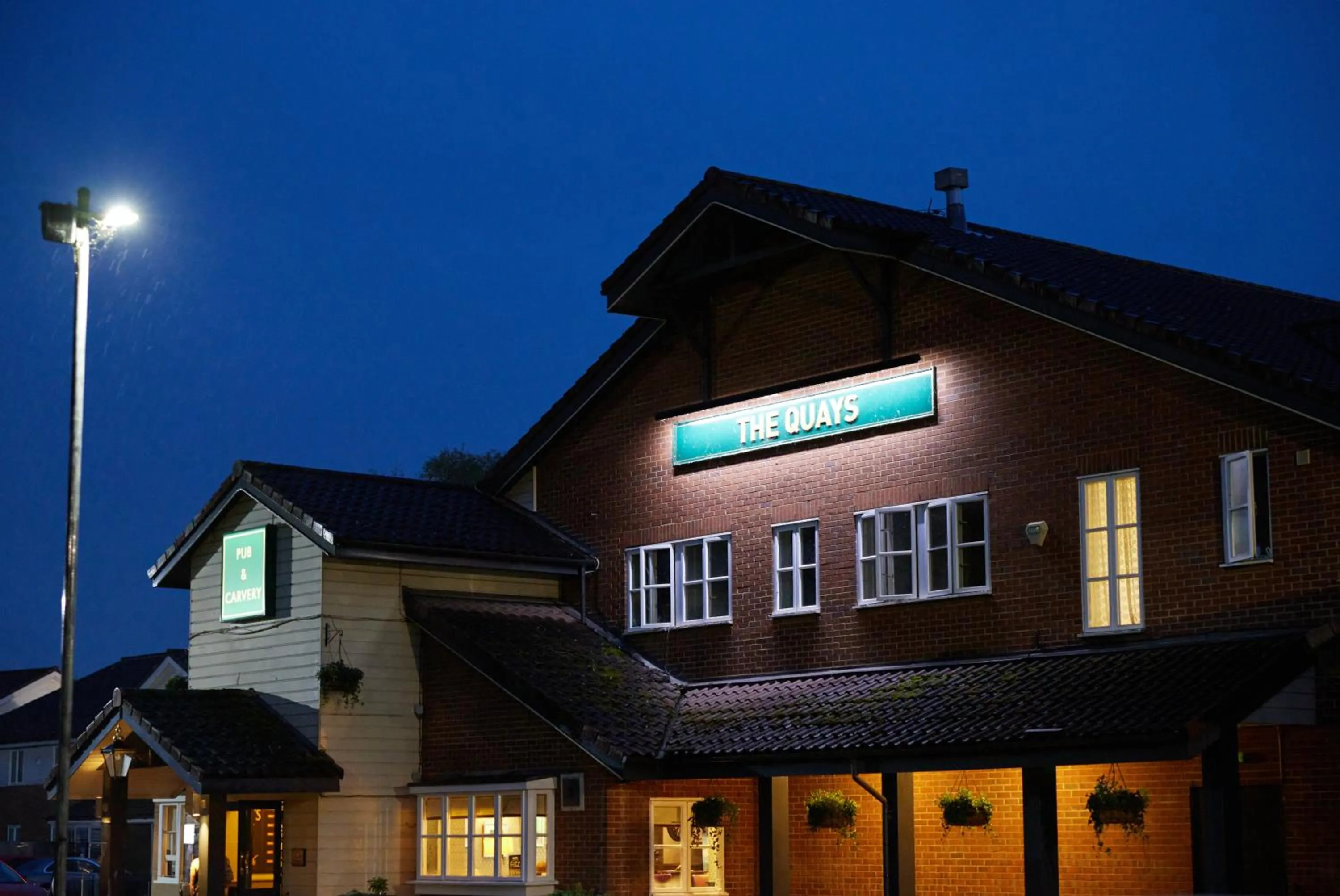 Logo/Certificate/Sign in The Quays by Greene King Inns