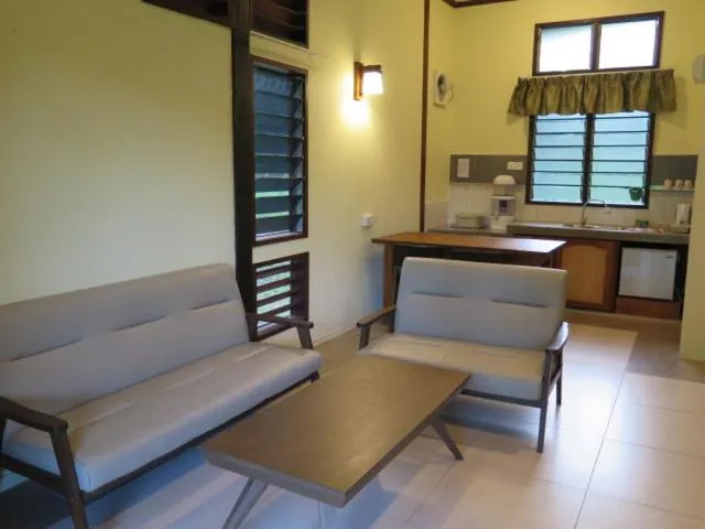 Living room in Sepilok B&B