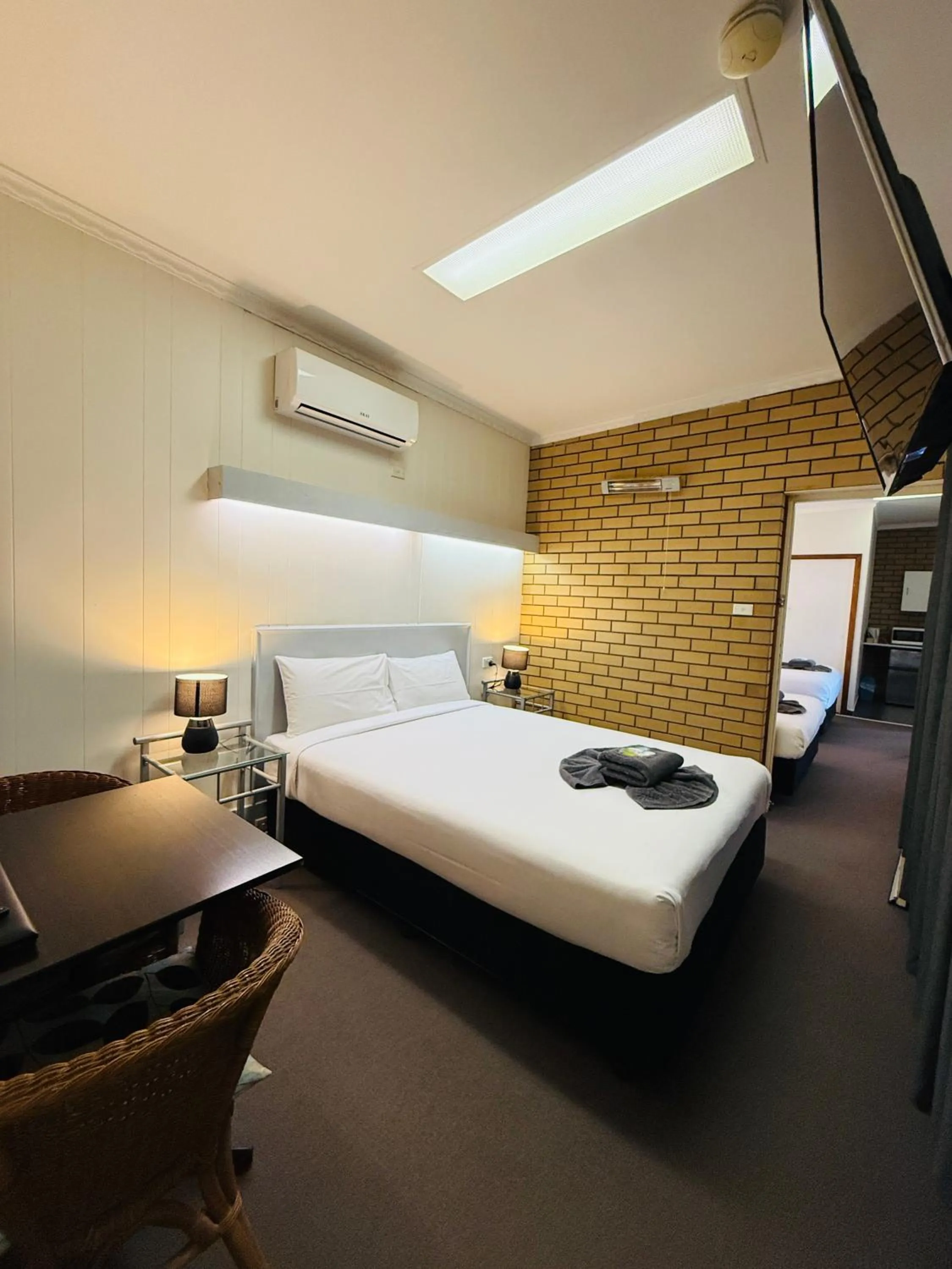 Bed in Motel St Arnaud