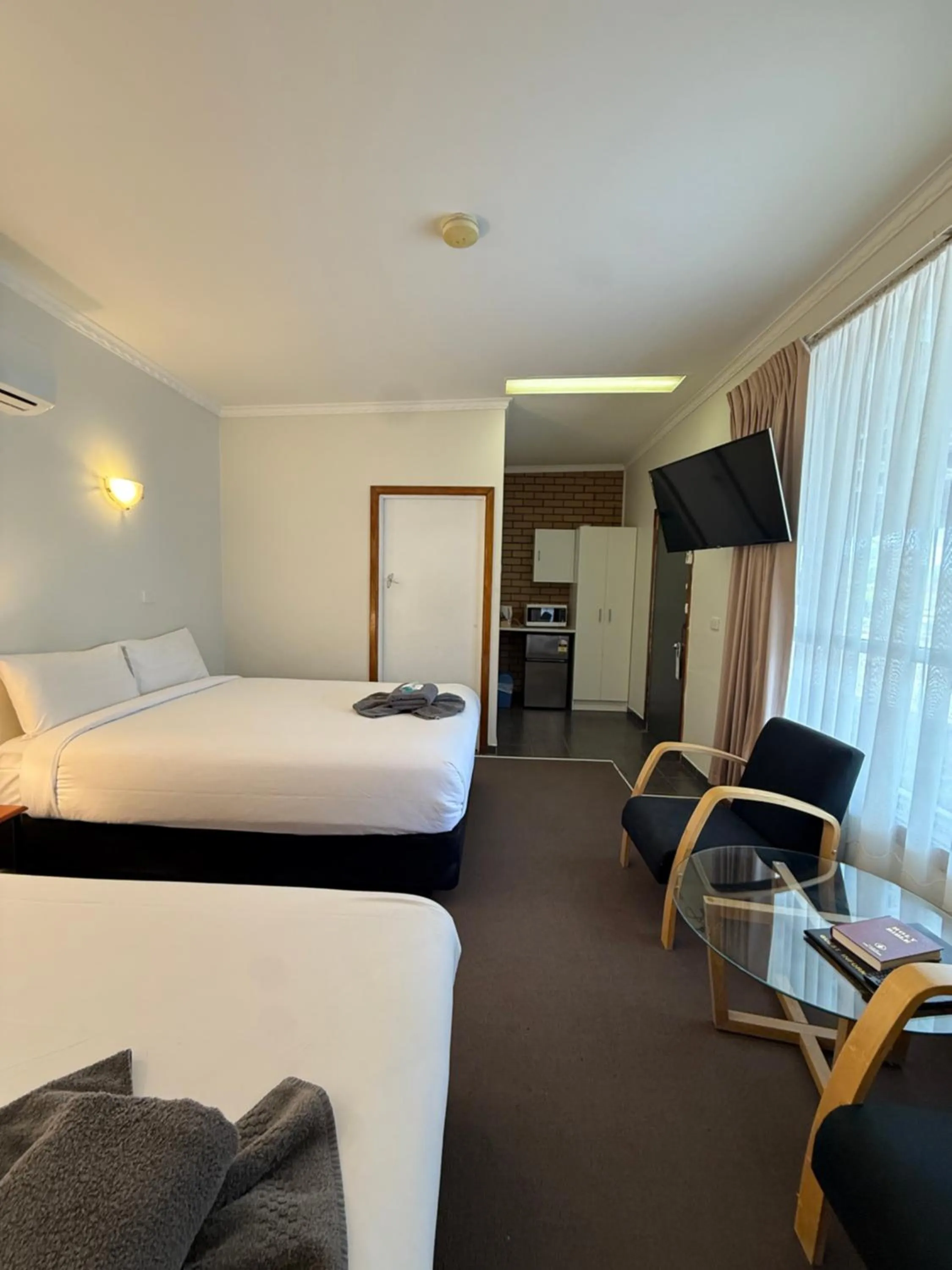 Bed in Motel St Arnaud