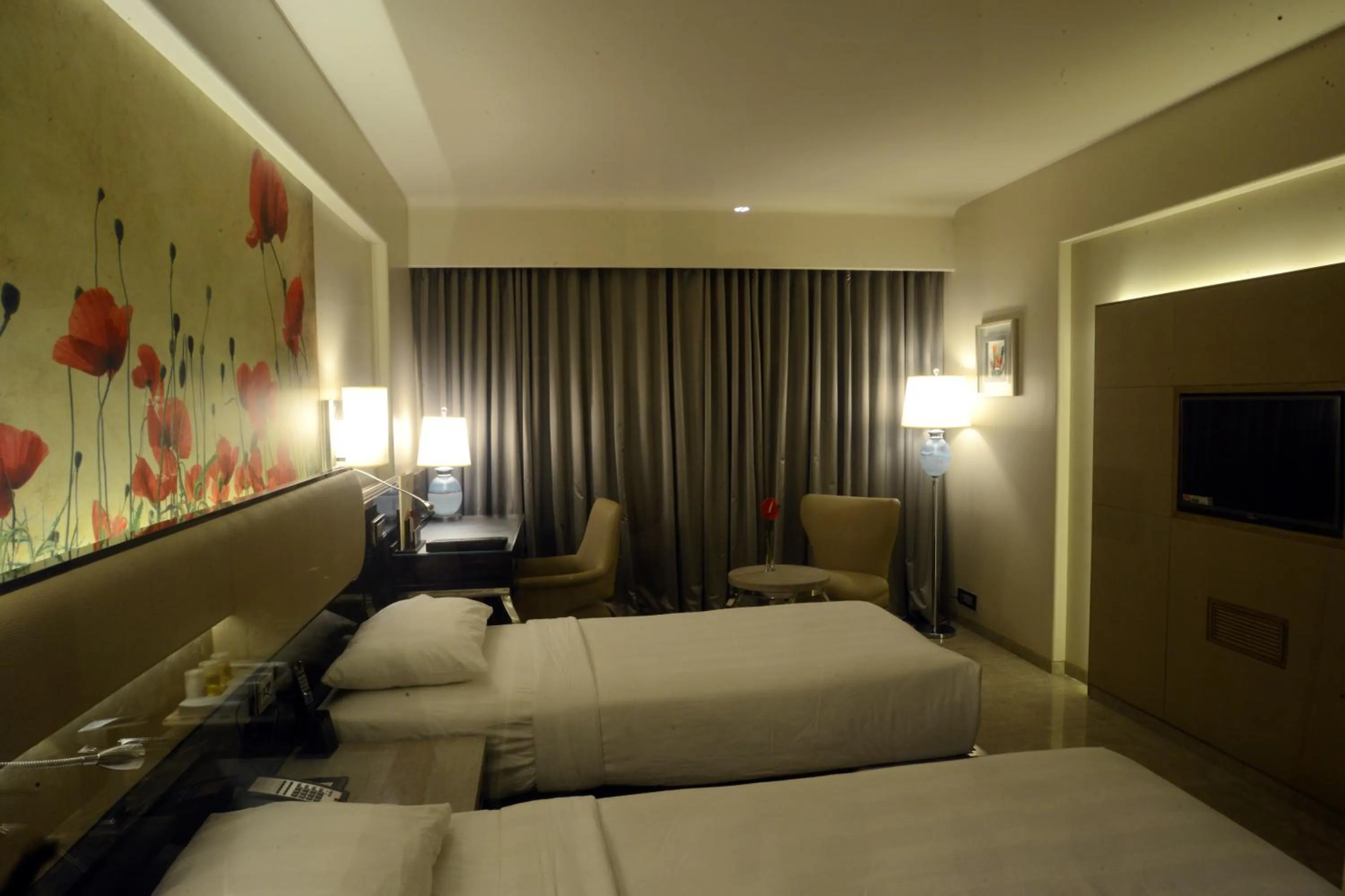 TV and multimedia, Bed in Sai Palace Grand, Malad