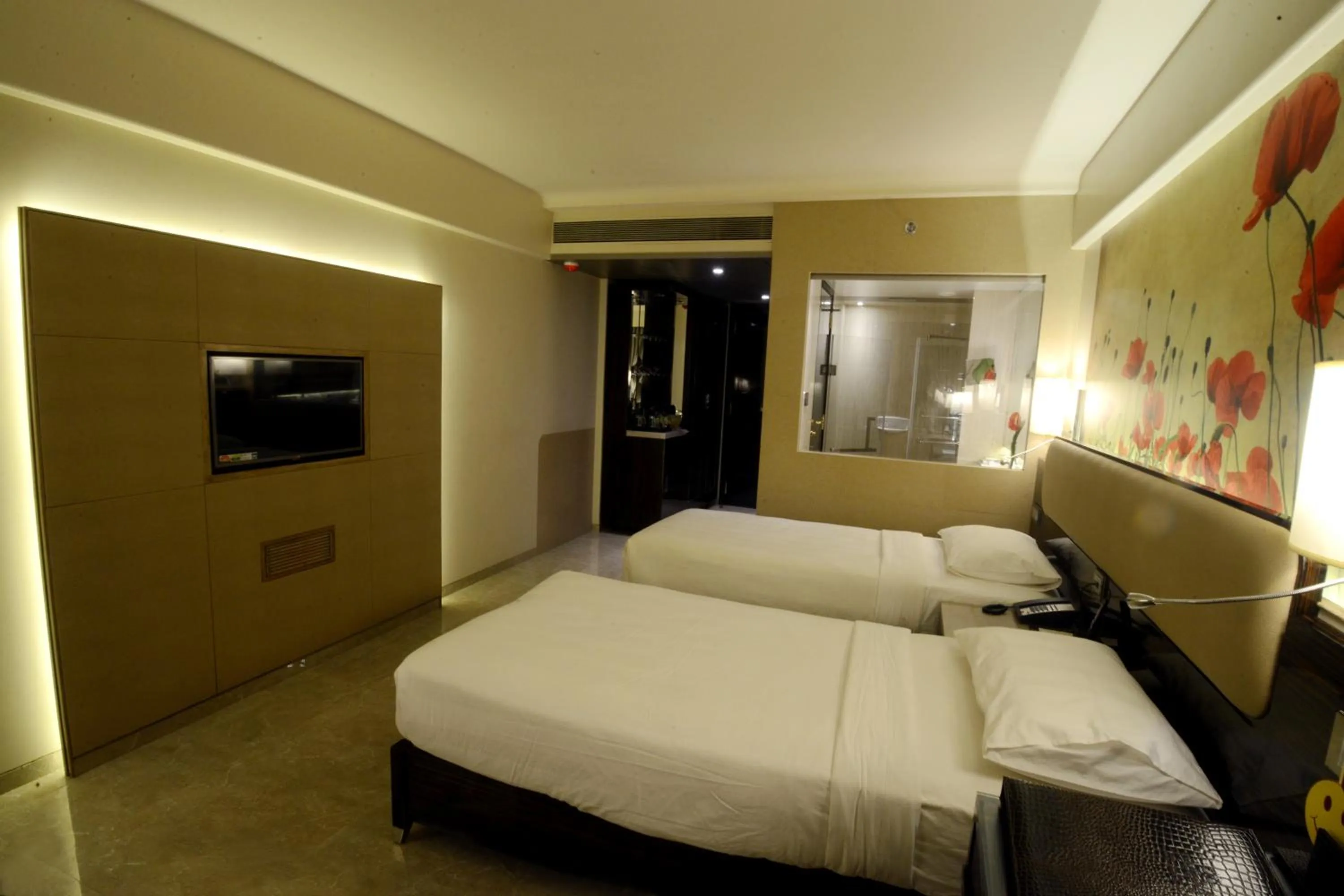 Photo of the whole room, Bed in Sai Palace Grand, Malad