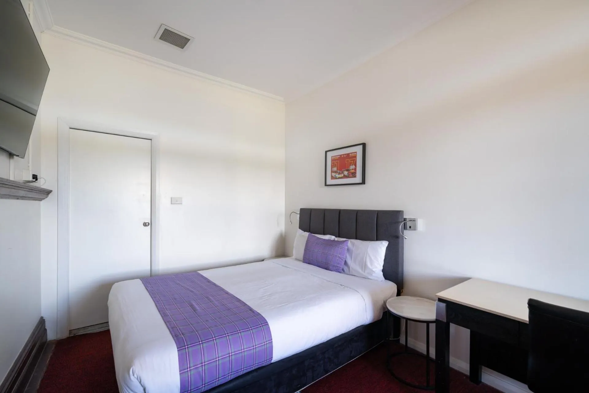 Bed in The Hallows Accommodation