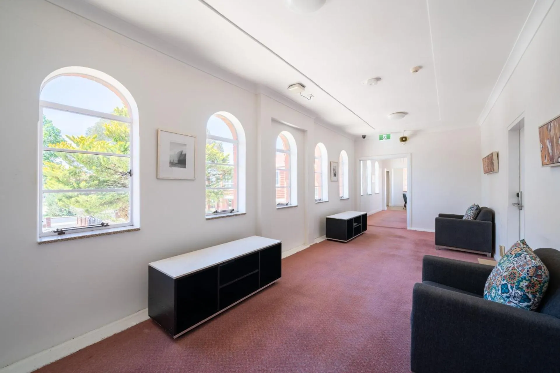 Living room in The Hallows Accommodation