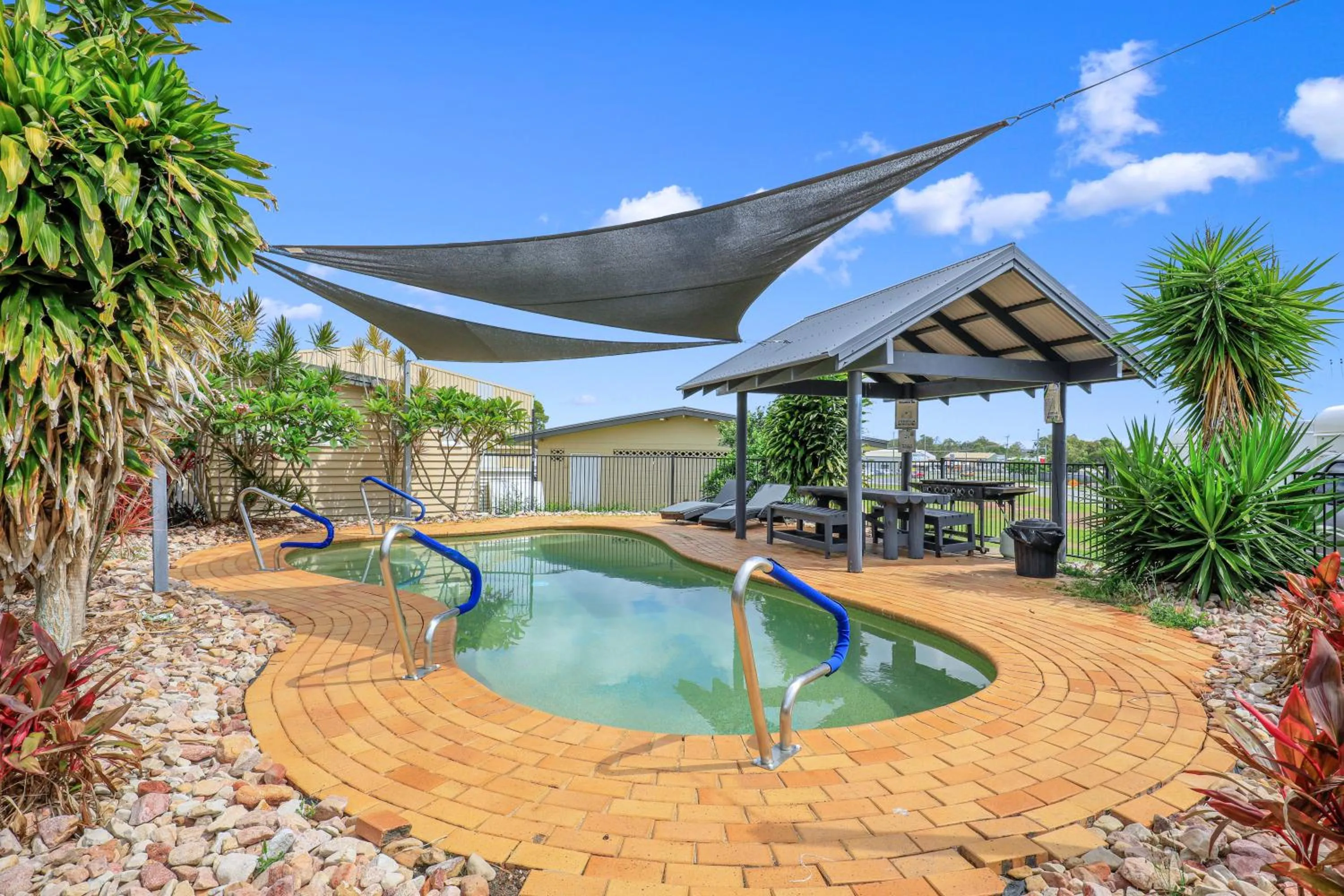 BBQ facilities in Ned Kelly's Motel