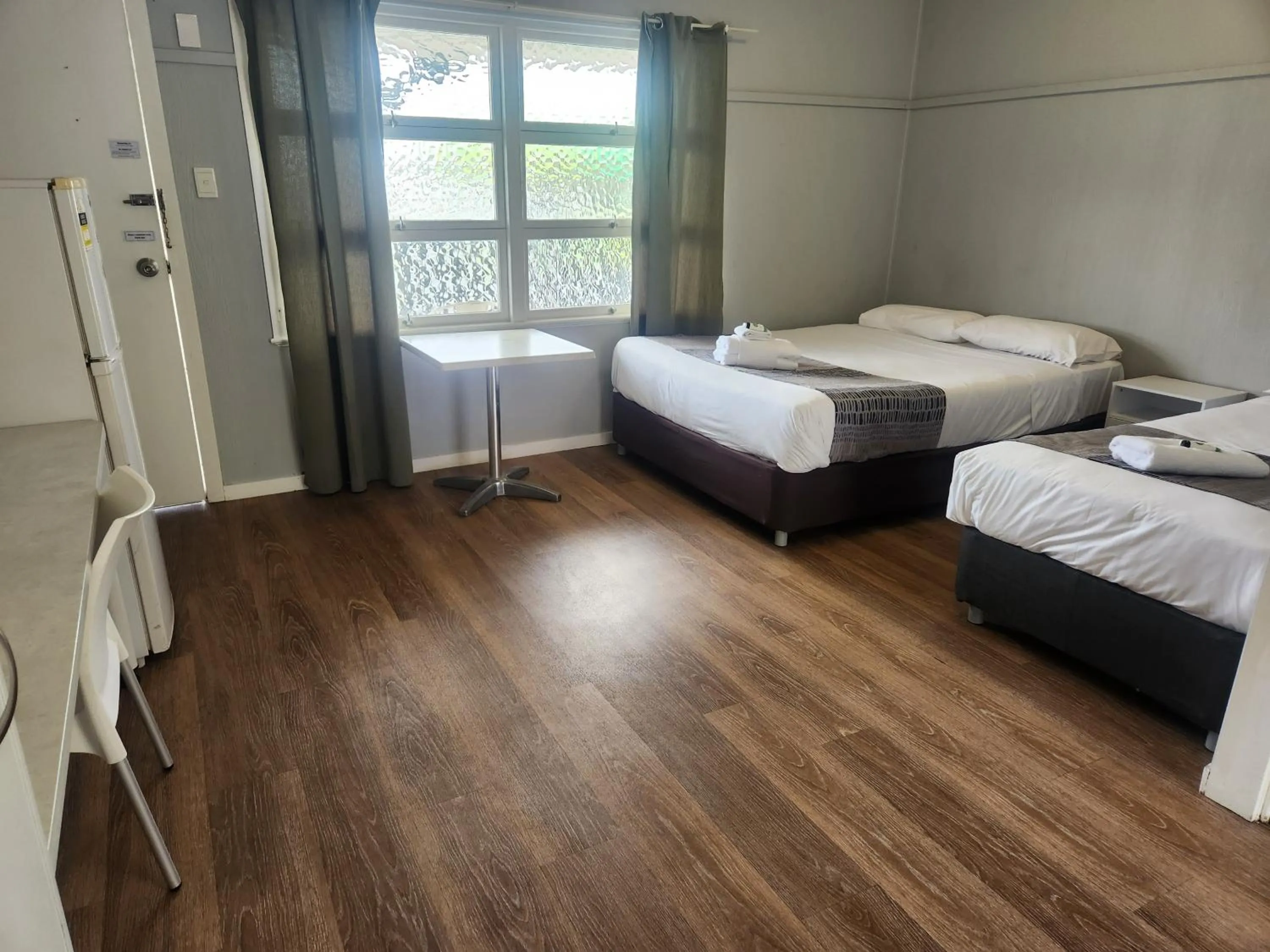 Bed in Ned Kelly's Motel