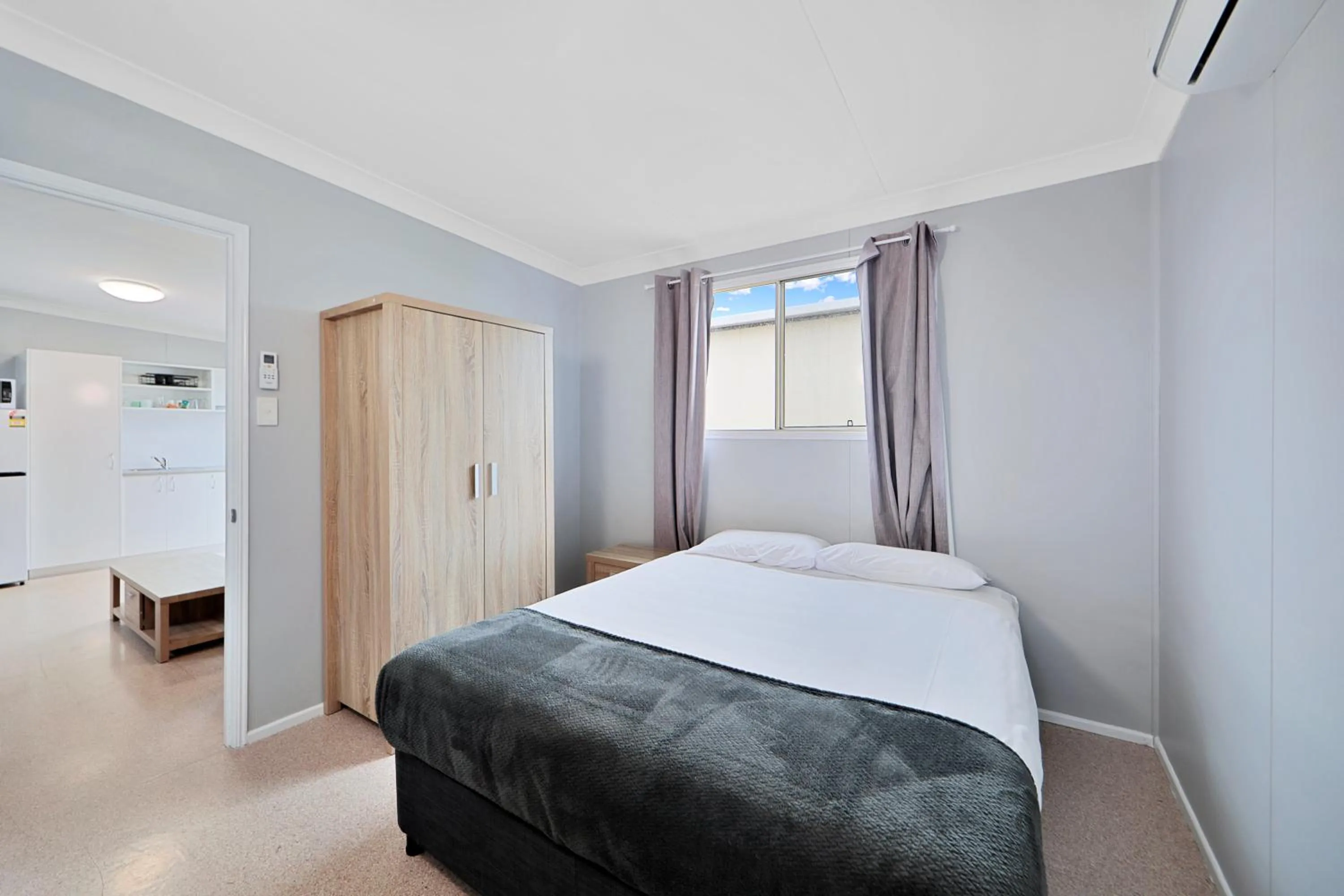 Bed in Ned Kelly's Motel