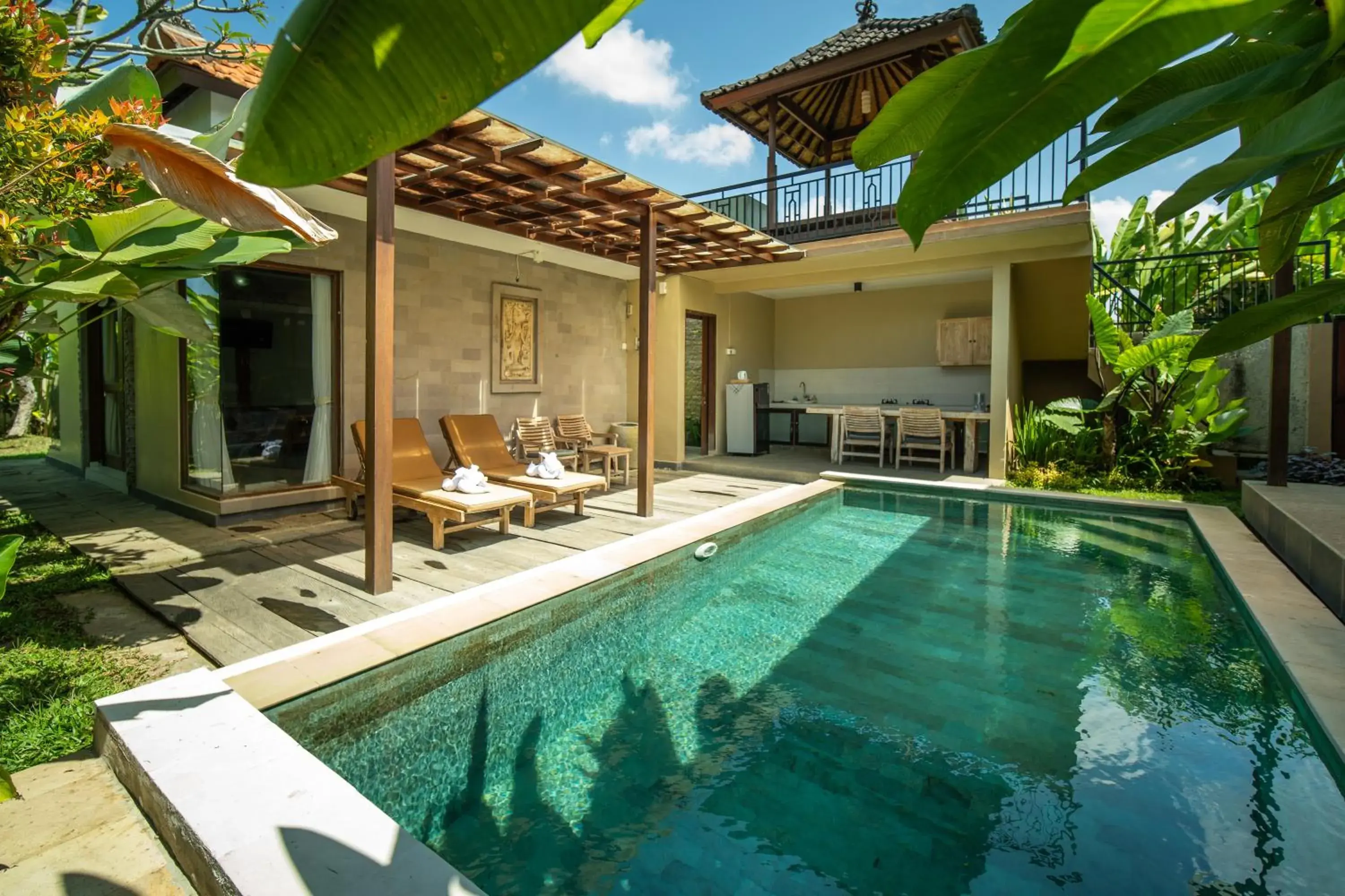 Two-Bedroom Deluxe Villa with Private Pool in Ubud Lestari Villa Two-Bedroom Deluxe Villa with Private Pool in Ubud Lestari Villa