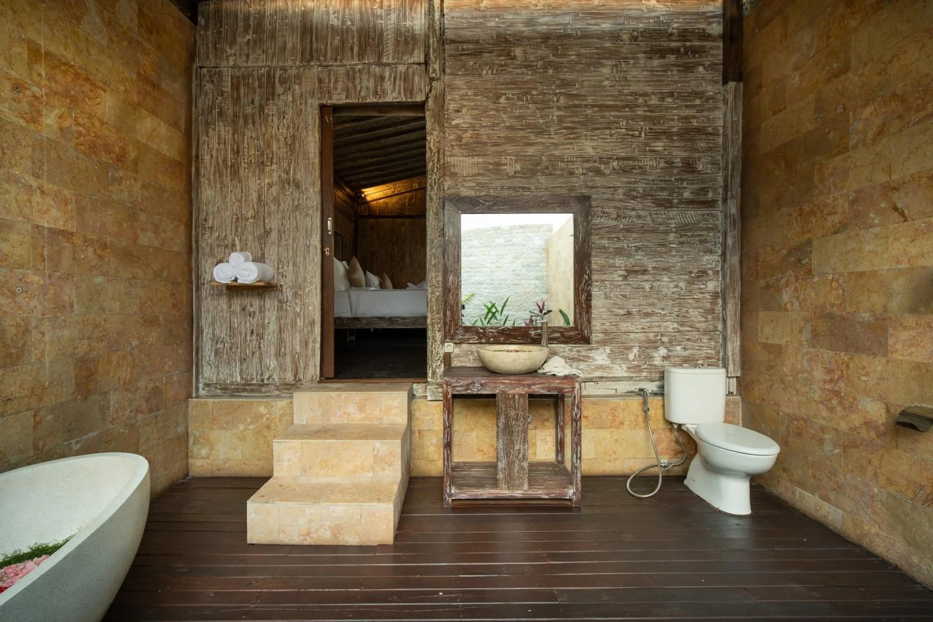 Bathroom in Ubud Lestari Villa