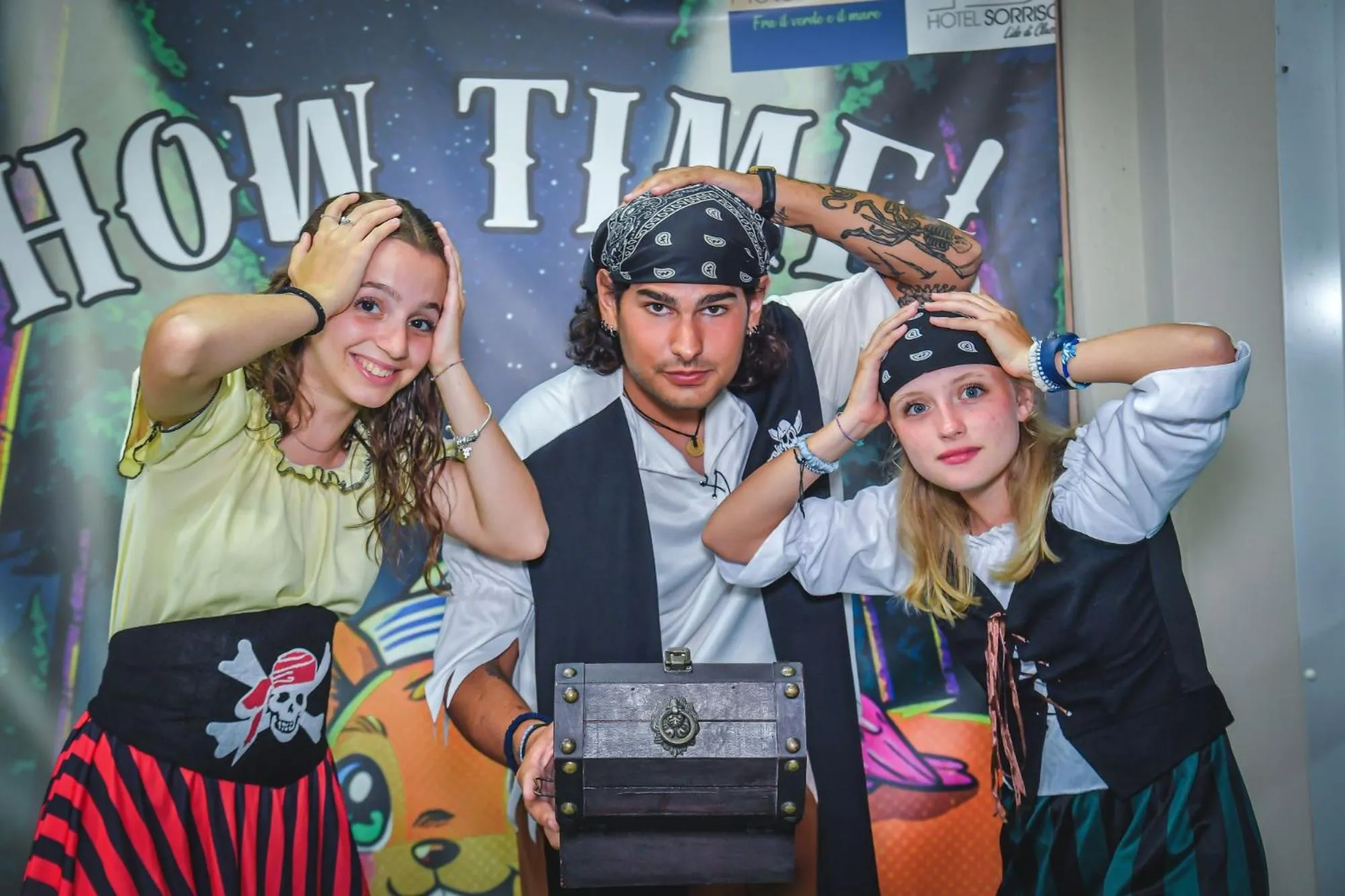 children in Hotel Krone