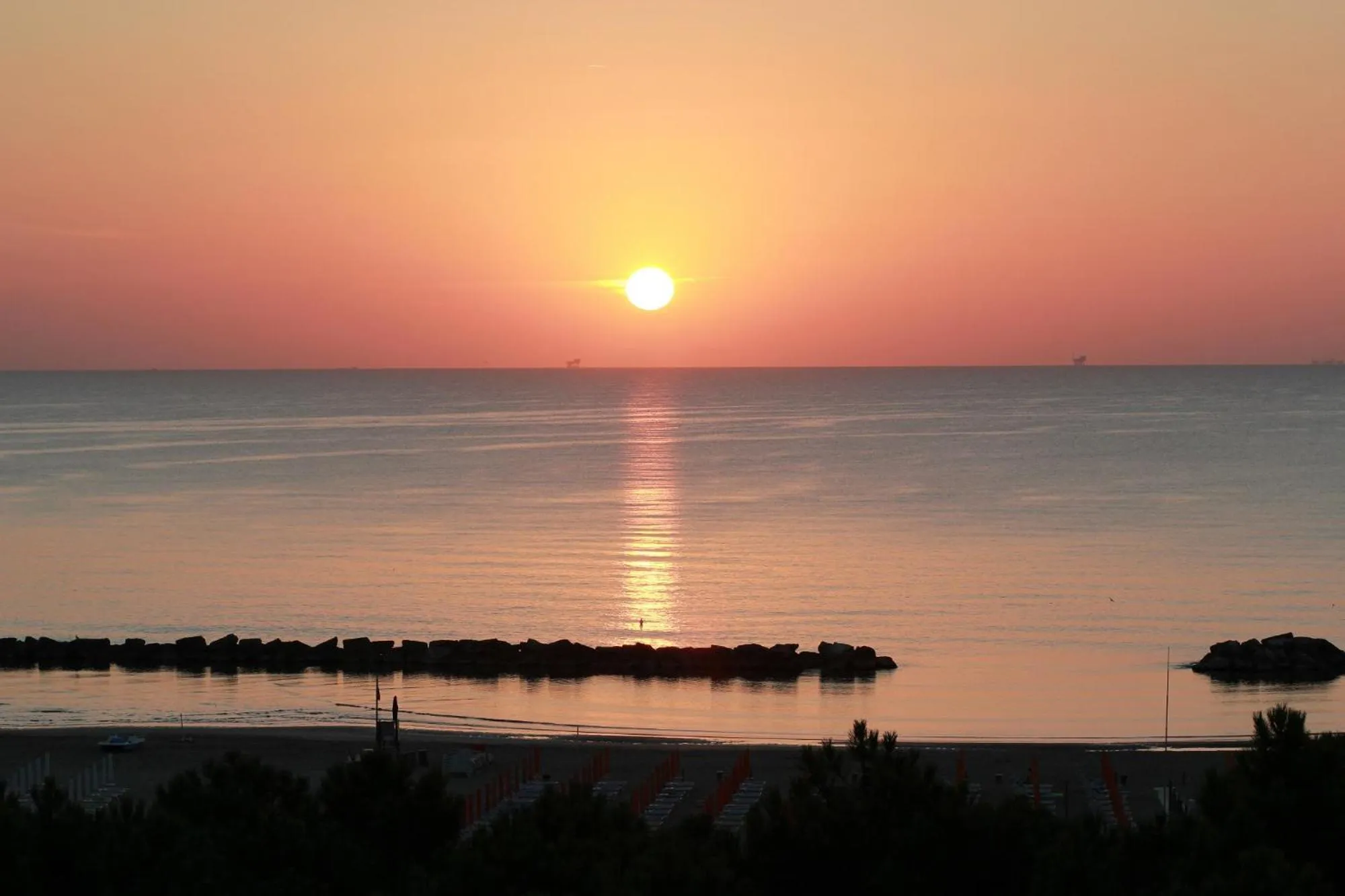 Beach in Hotel Krone