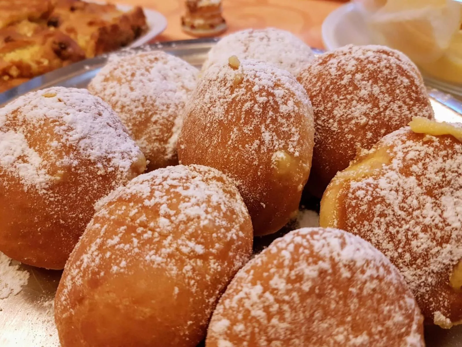 Buffet breakfast in Hotel Krone