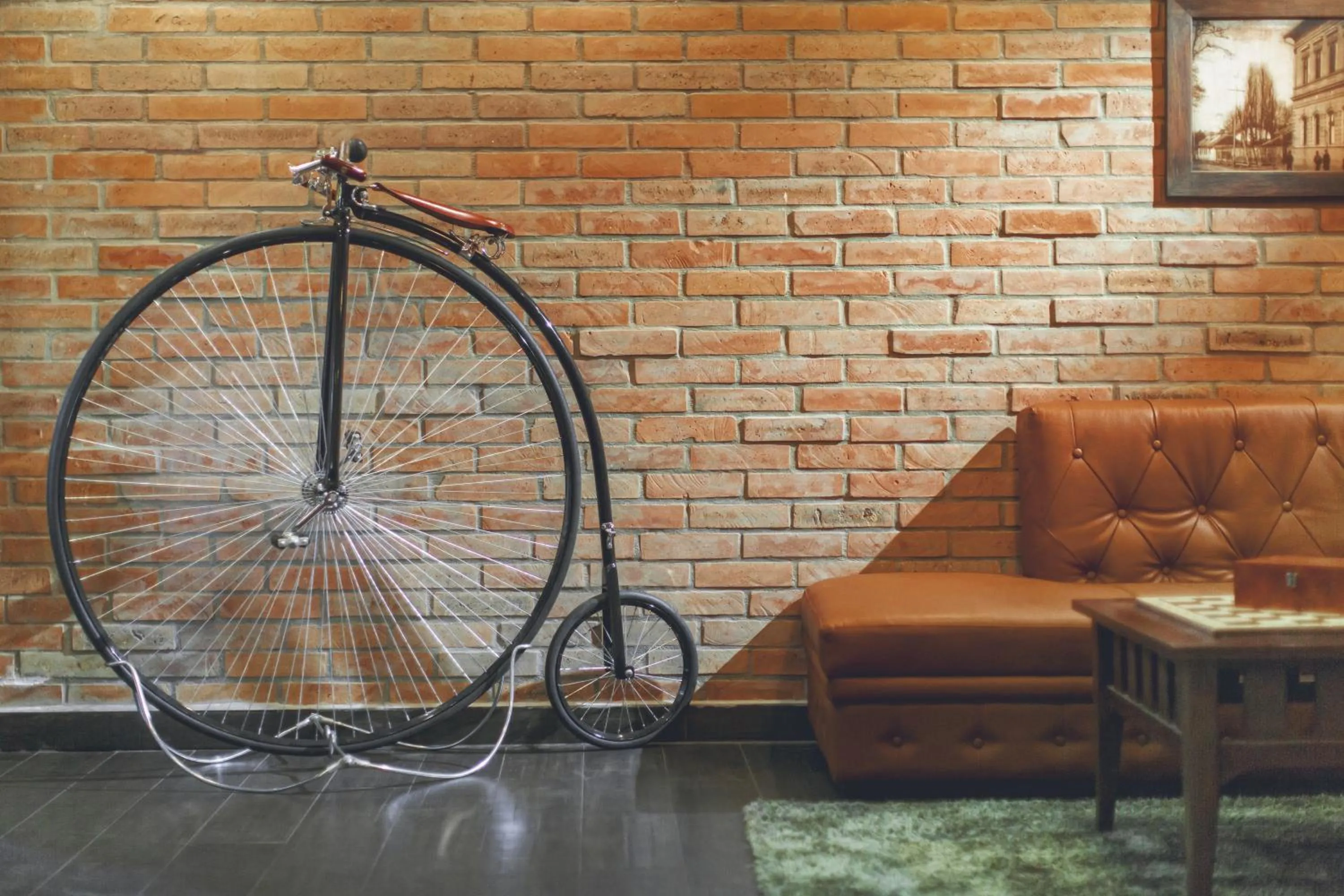 Communal lounge/ TV room in Komló Hotel Gyula