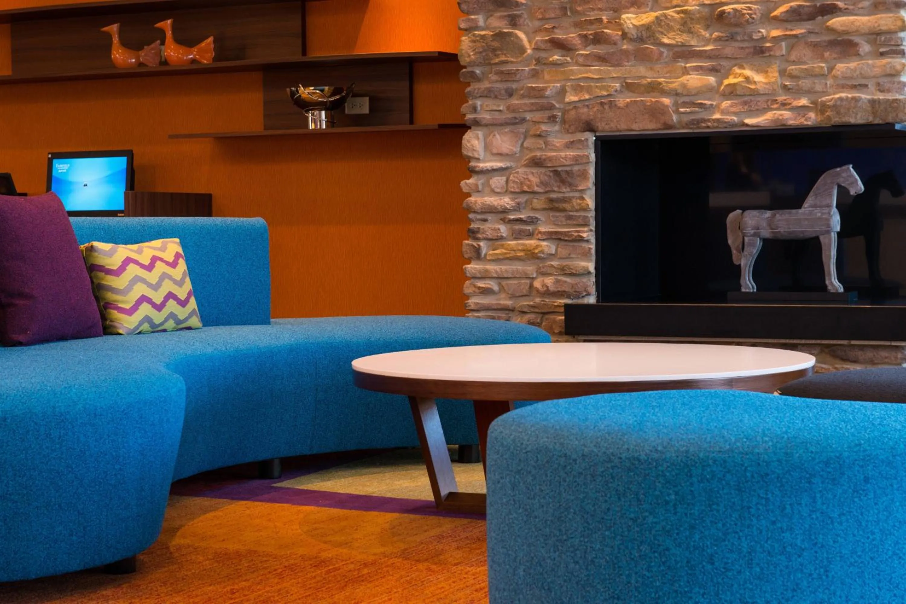 Lobby or reception in Fairfield Inn & Suites by Marriott Akron Stow