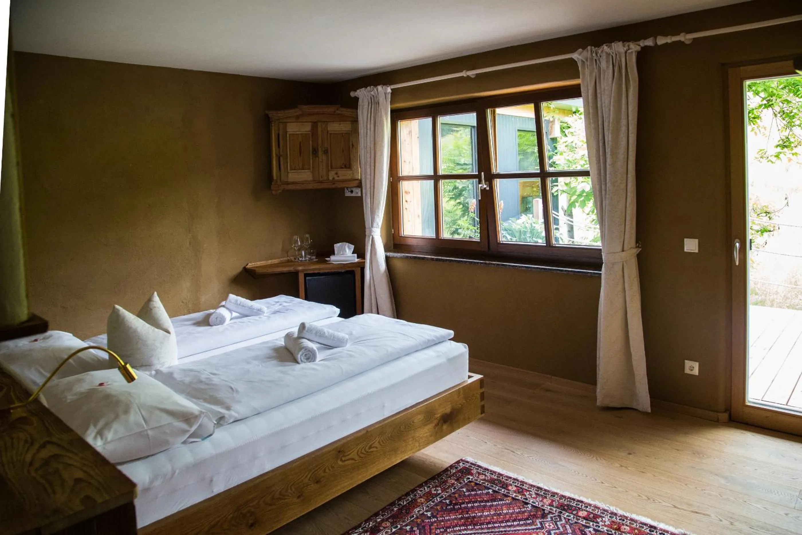 Bed in Bio Weingut Georgium
