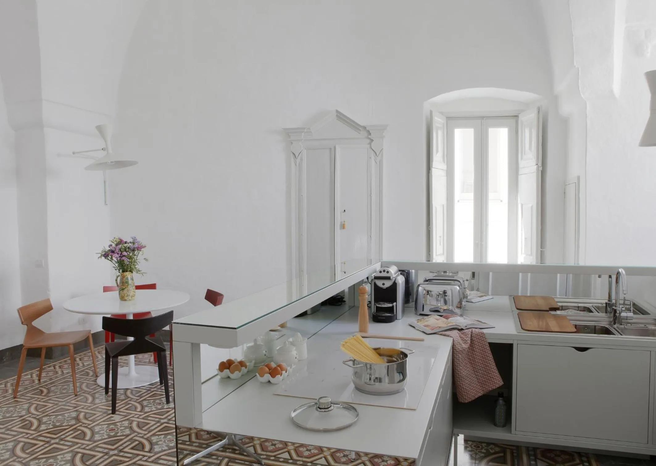 Kitchen or kitchenette in Palazzina Alchimia