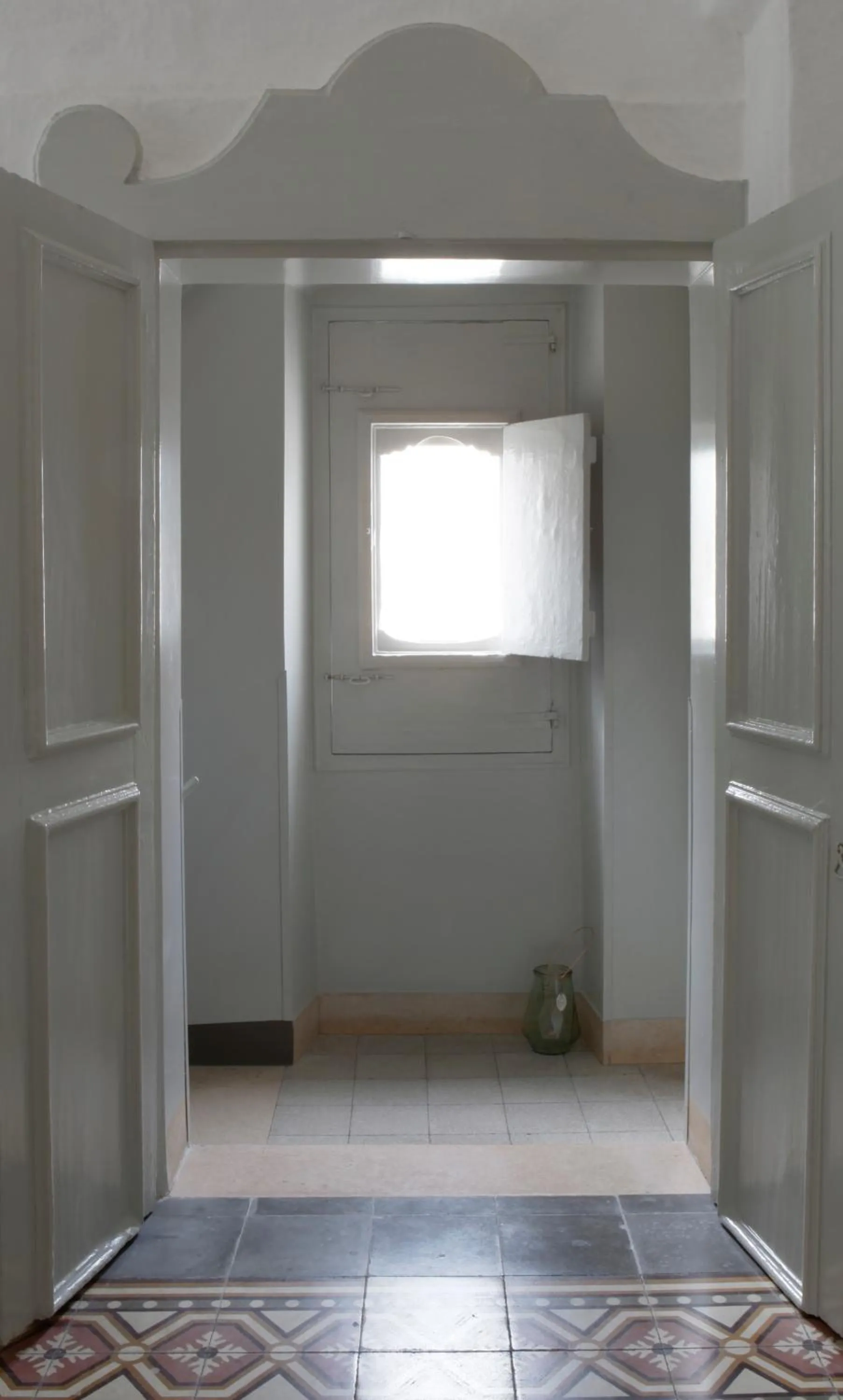 Decorative detail in Palazzina Alchimia