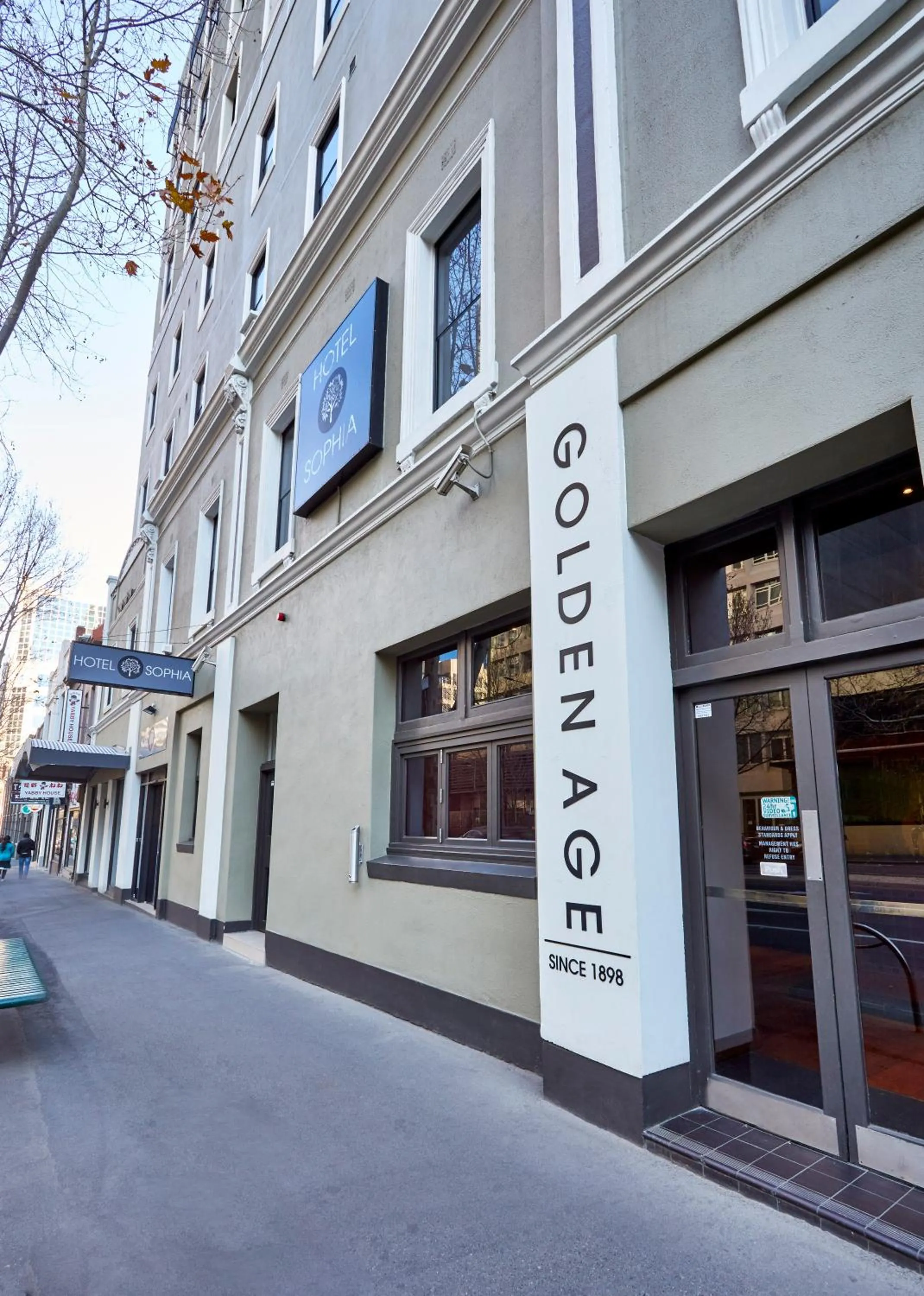 Property building in Hotel Sophia